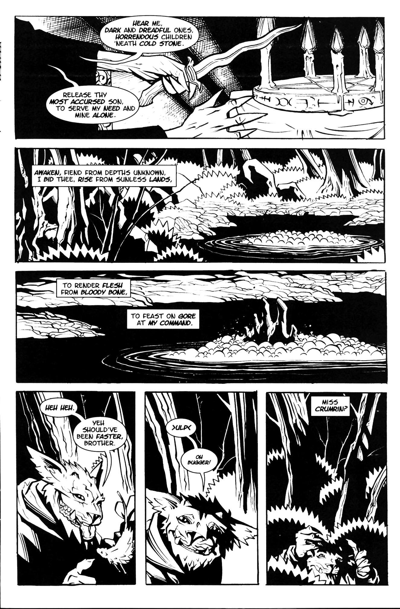 Read online Courtney Crumrin and the Coven of Mystics comic -  Issue #1 - 3