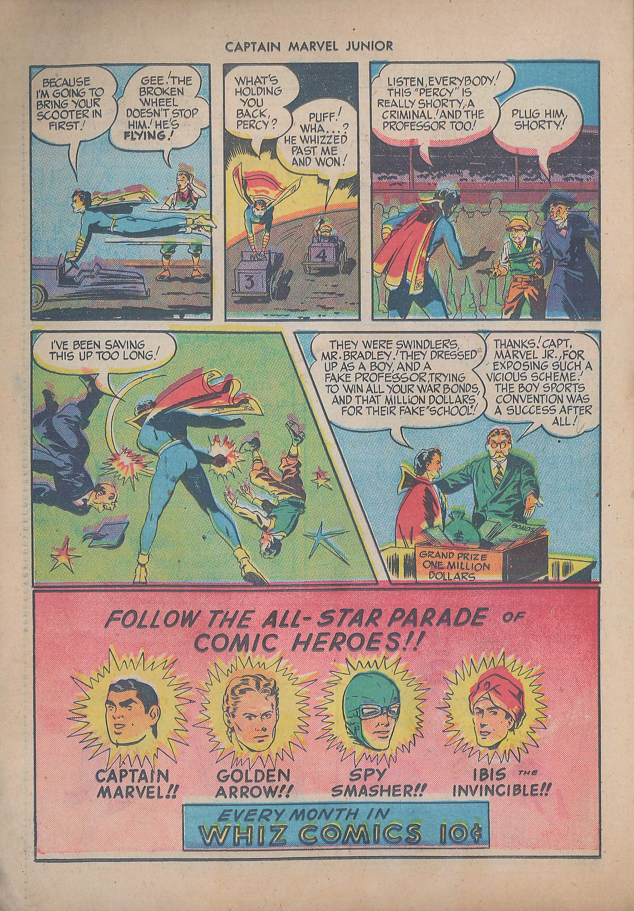 Read online Captain Marvel, Jr. comic -  Issue #23 - 23