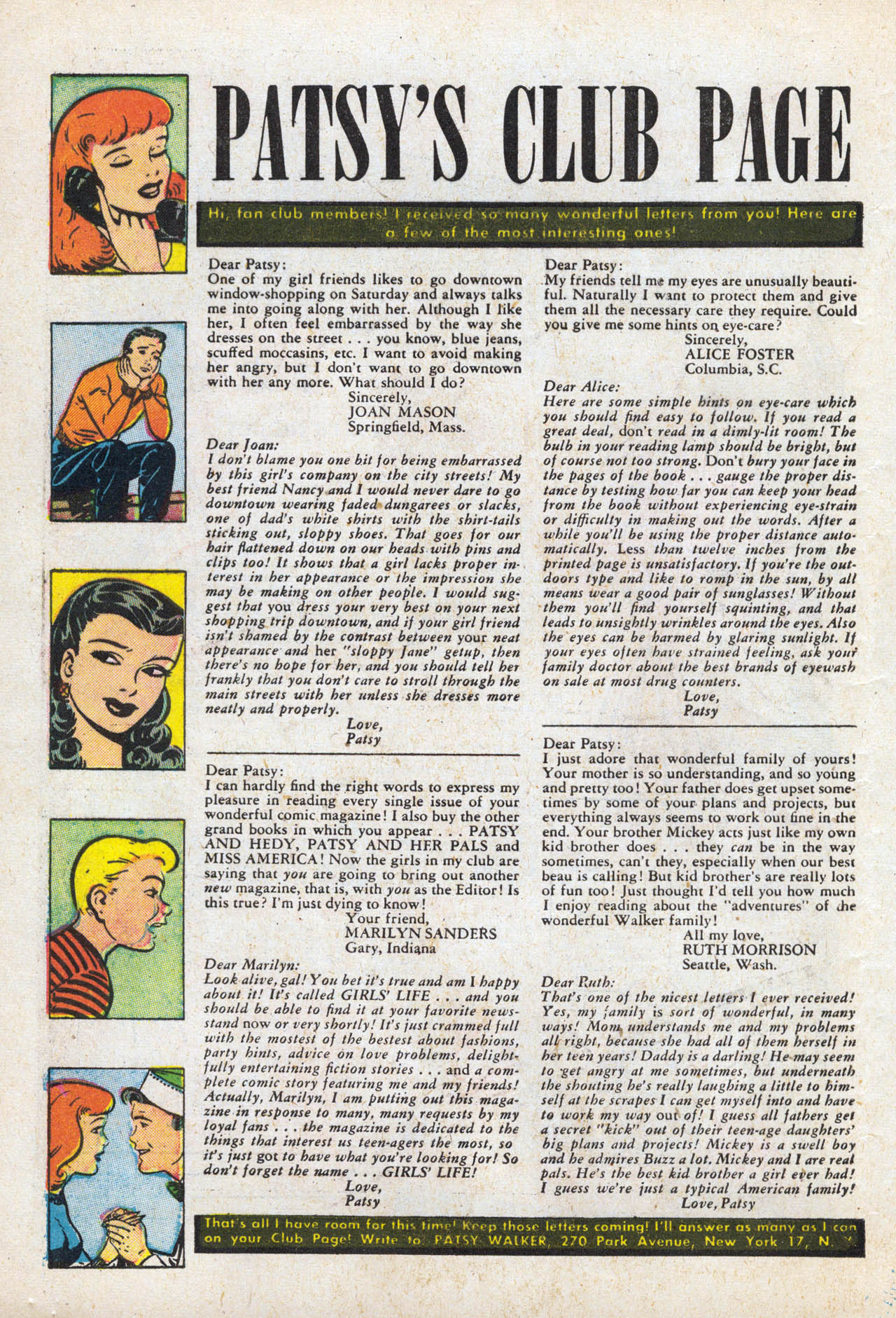 Read online Patsy Walker comic -  Issue #51 - 42