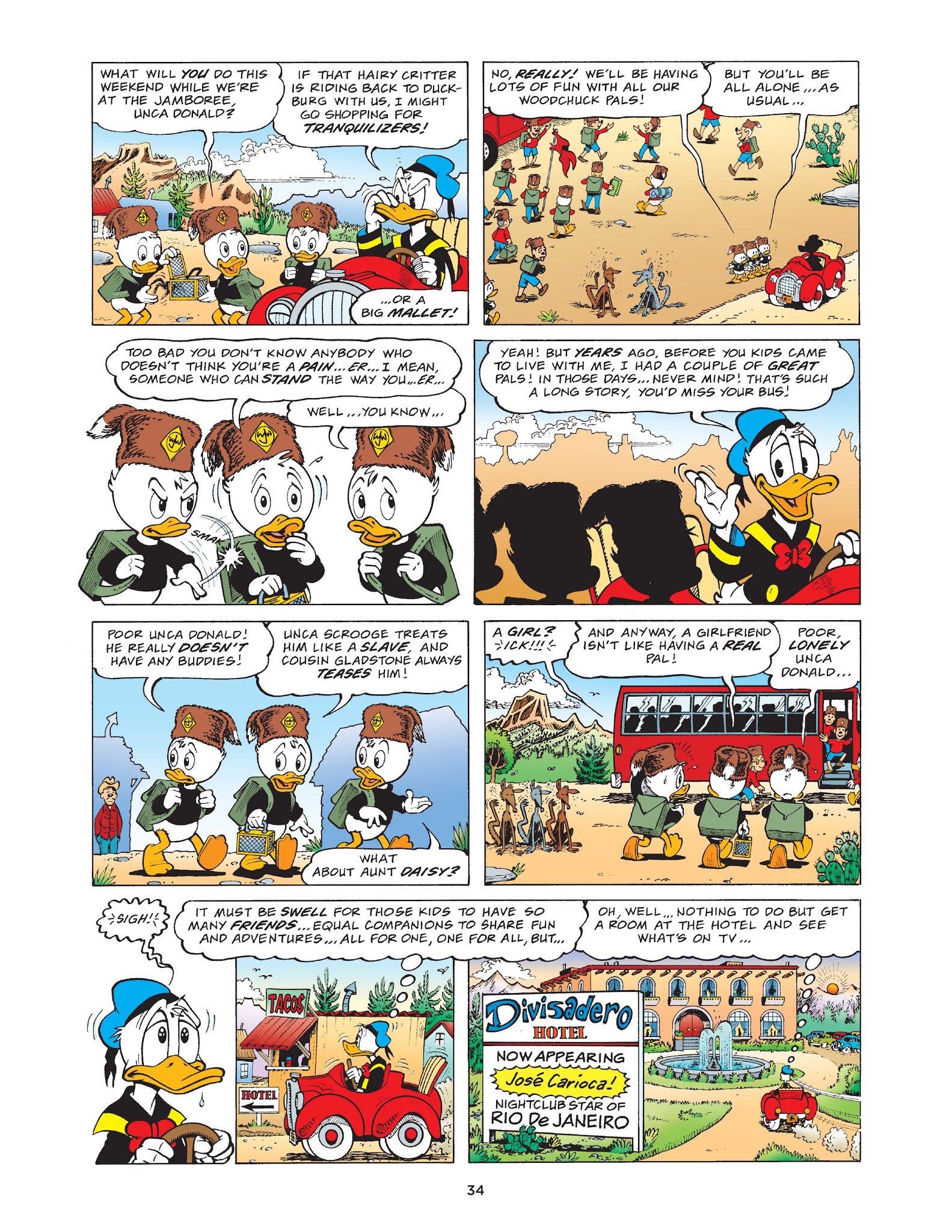 Read online Walt Disney Uncle Scrooge and Donald Duck: The Don Rosa Library comic -  Issue # TPB 9 (Part 1) - 35