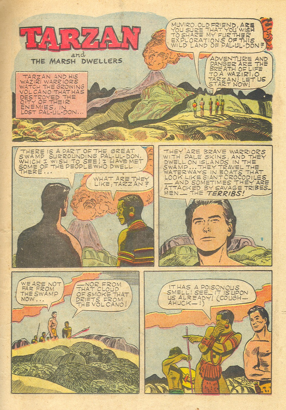 Read online Tarzan (1948) comic -  Issue #36 - 27