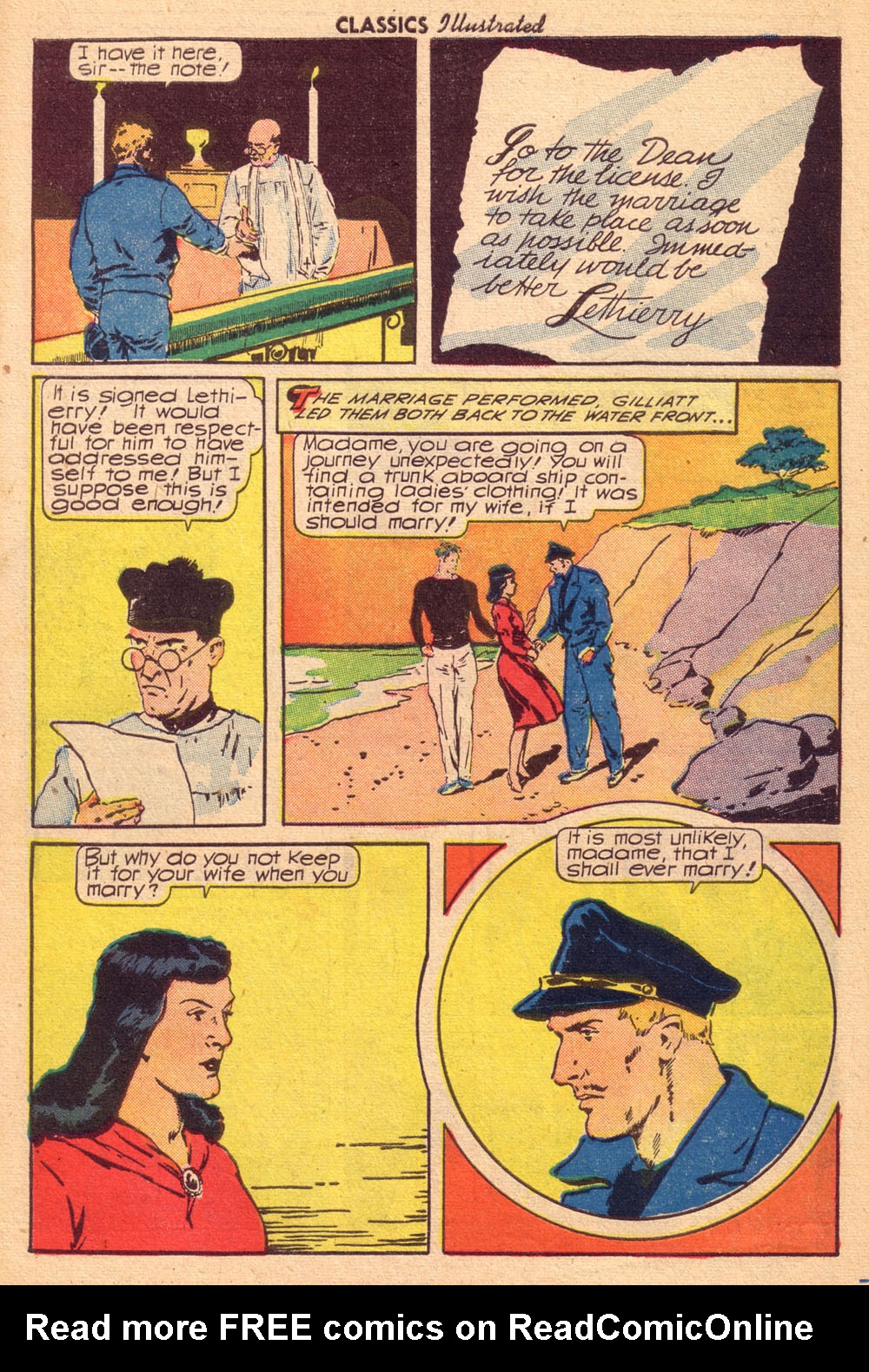 Read online Classics Illustrated comic -  Issue #56 - 44