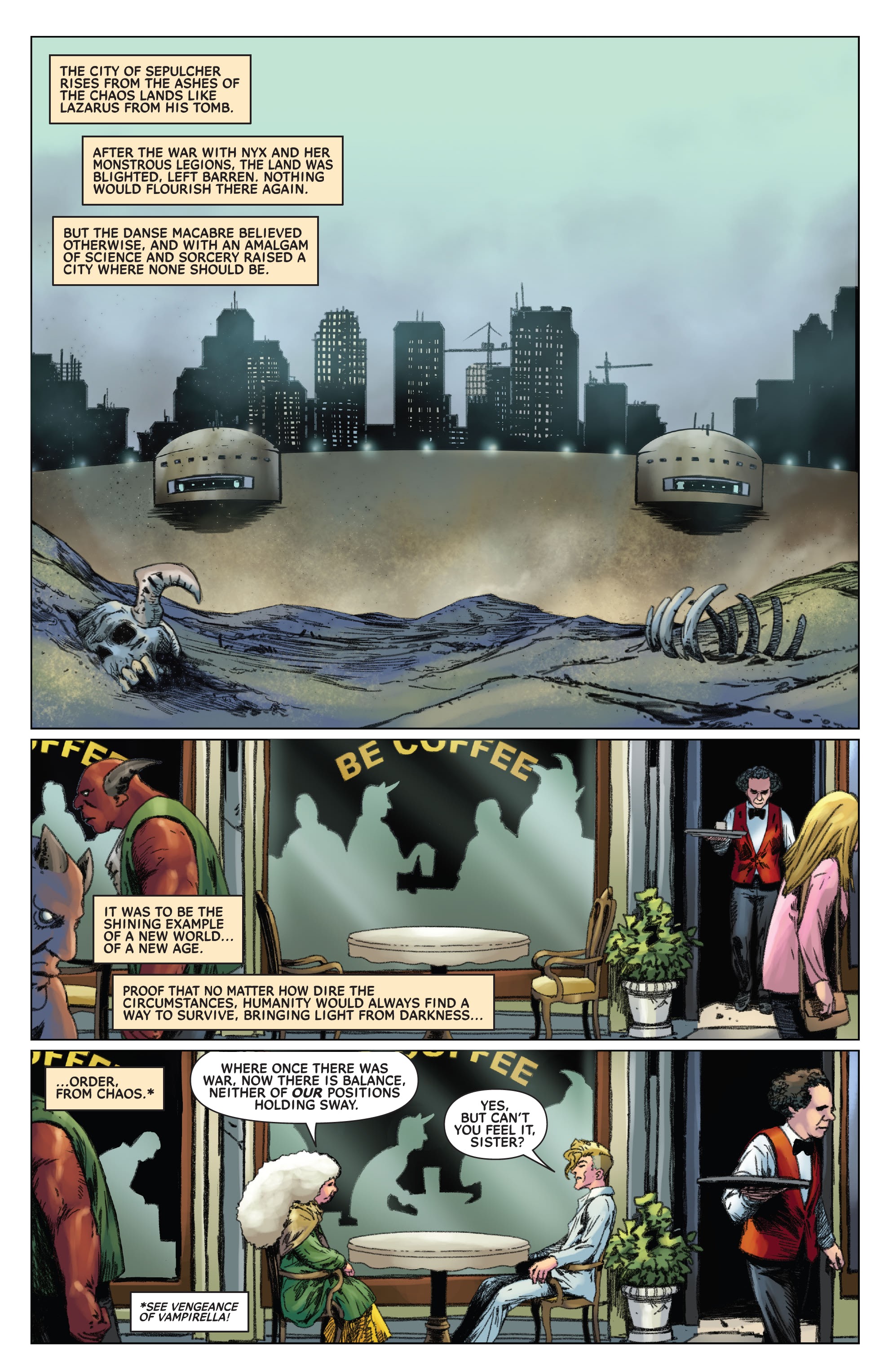 Read online Vampirella Strikes (2022) comic -  Issue #1 - 7
