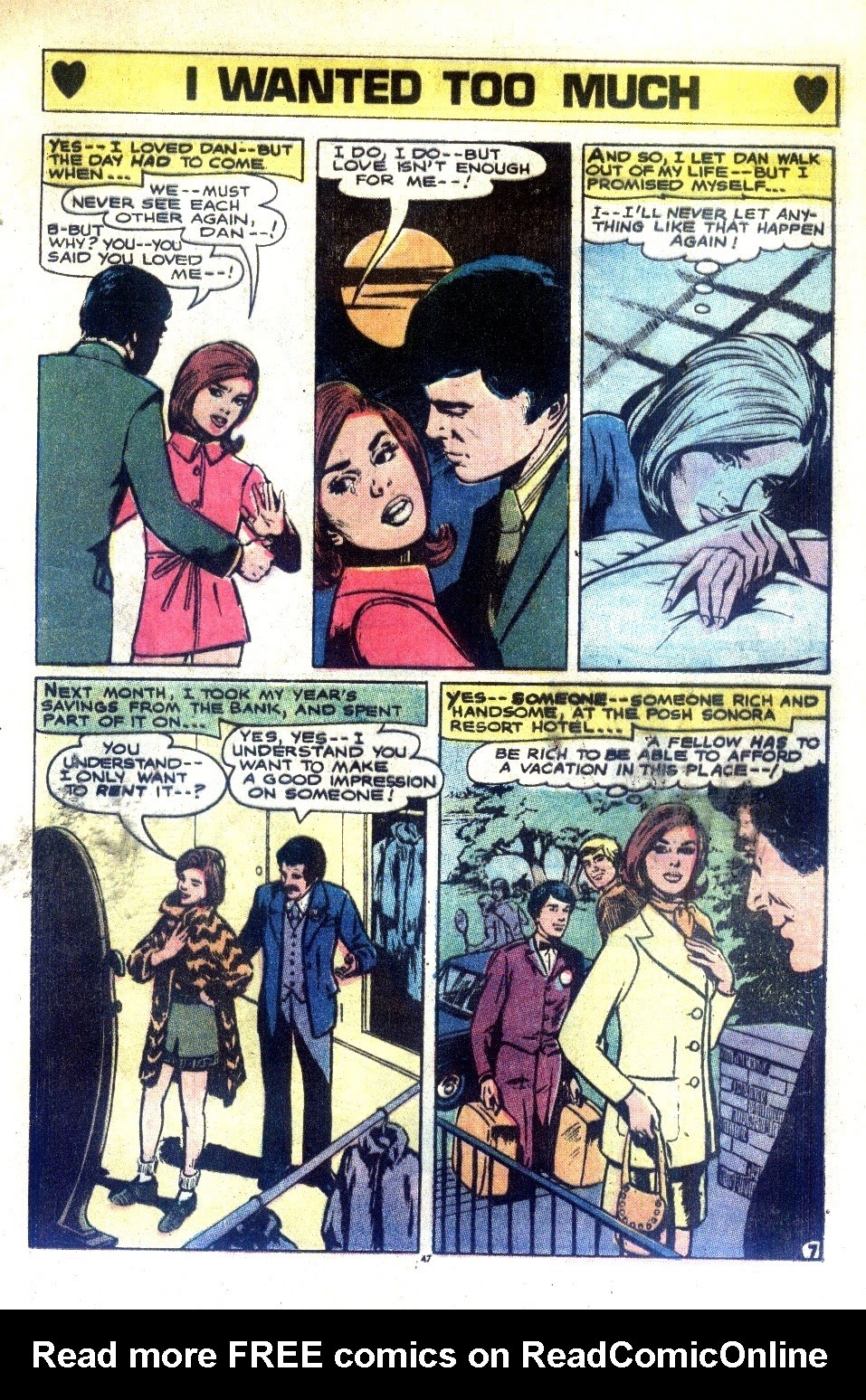 Read online Young Love (1963) comic -  Issue #107 - 47
