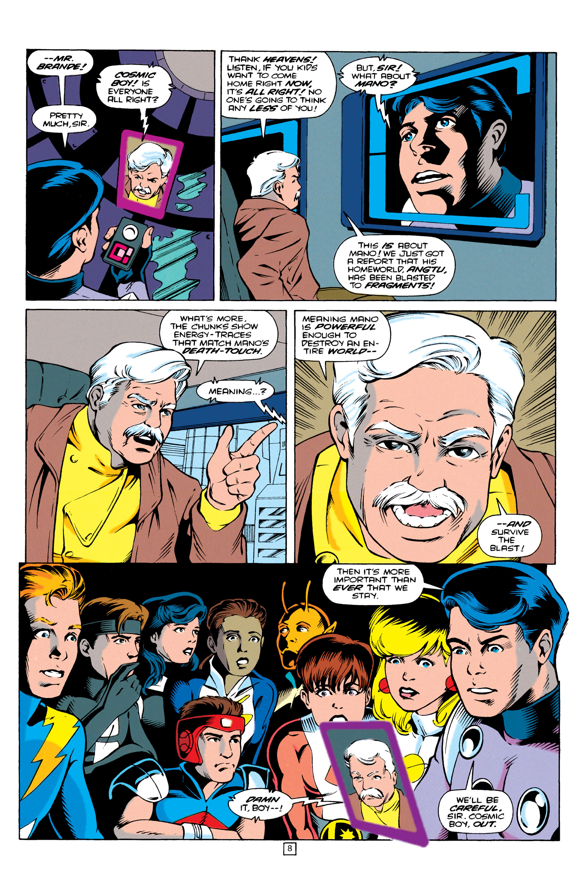 Read online Legionnaires comic -  Issue #20 - 9