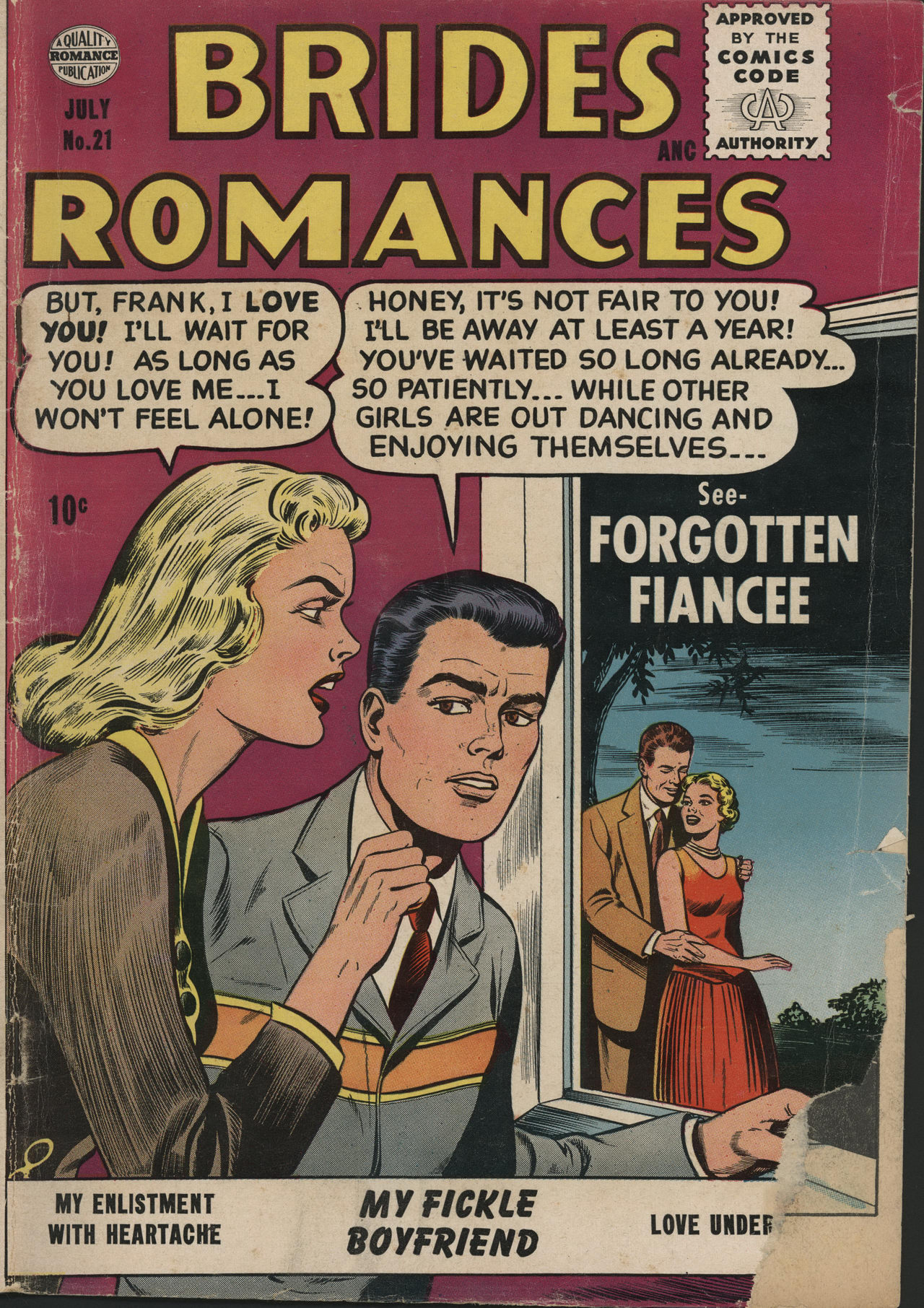 Read online Brides Romances comic -  Issue #21 - 1