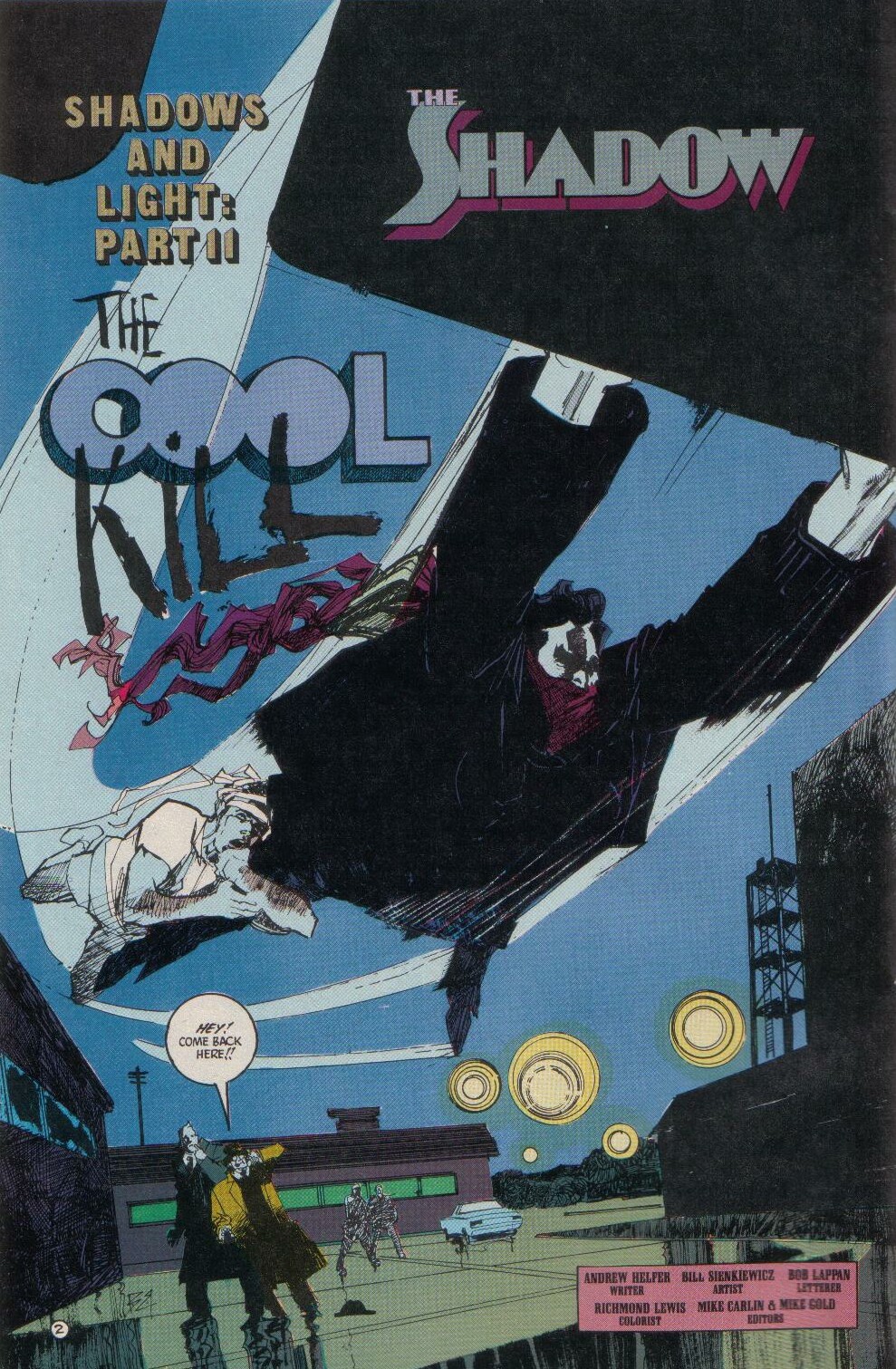 Read online The Shadow (1987) comic -  Issue #2 - 3