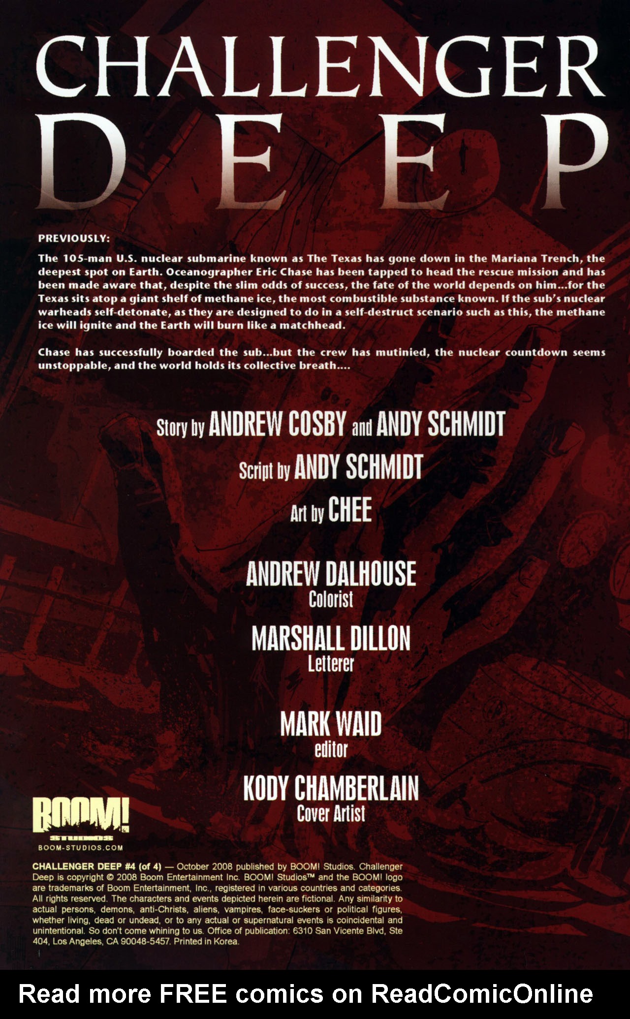 Read online Challenger Deep comic -  Issue #4 - 2