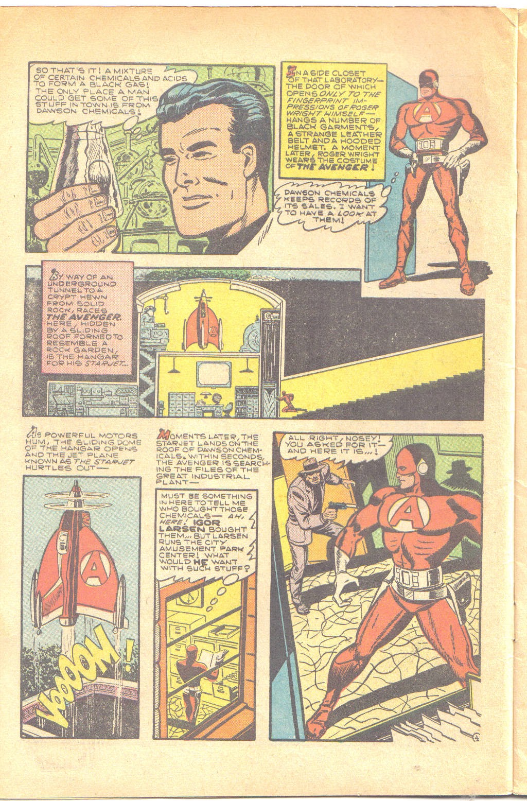 Read online The Avenger comic -  Issue #1 - 7