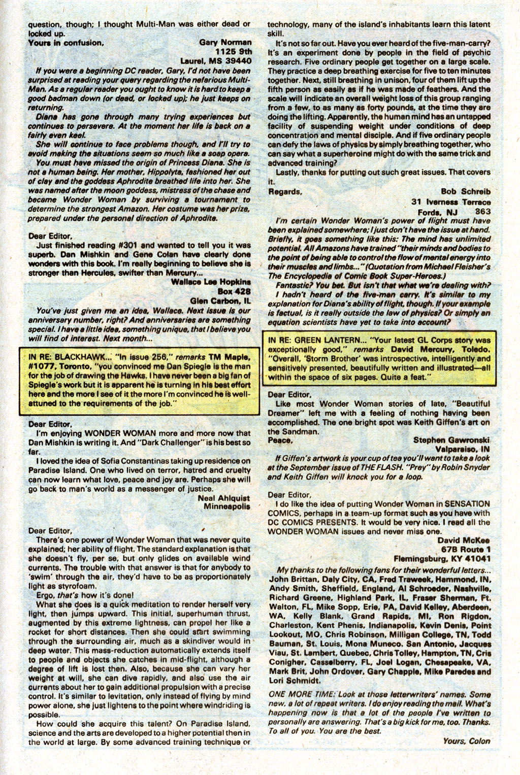 Read online Wonder Woman (1942) comic -  Issue #306 - 25