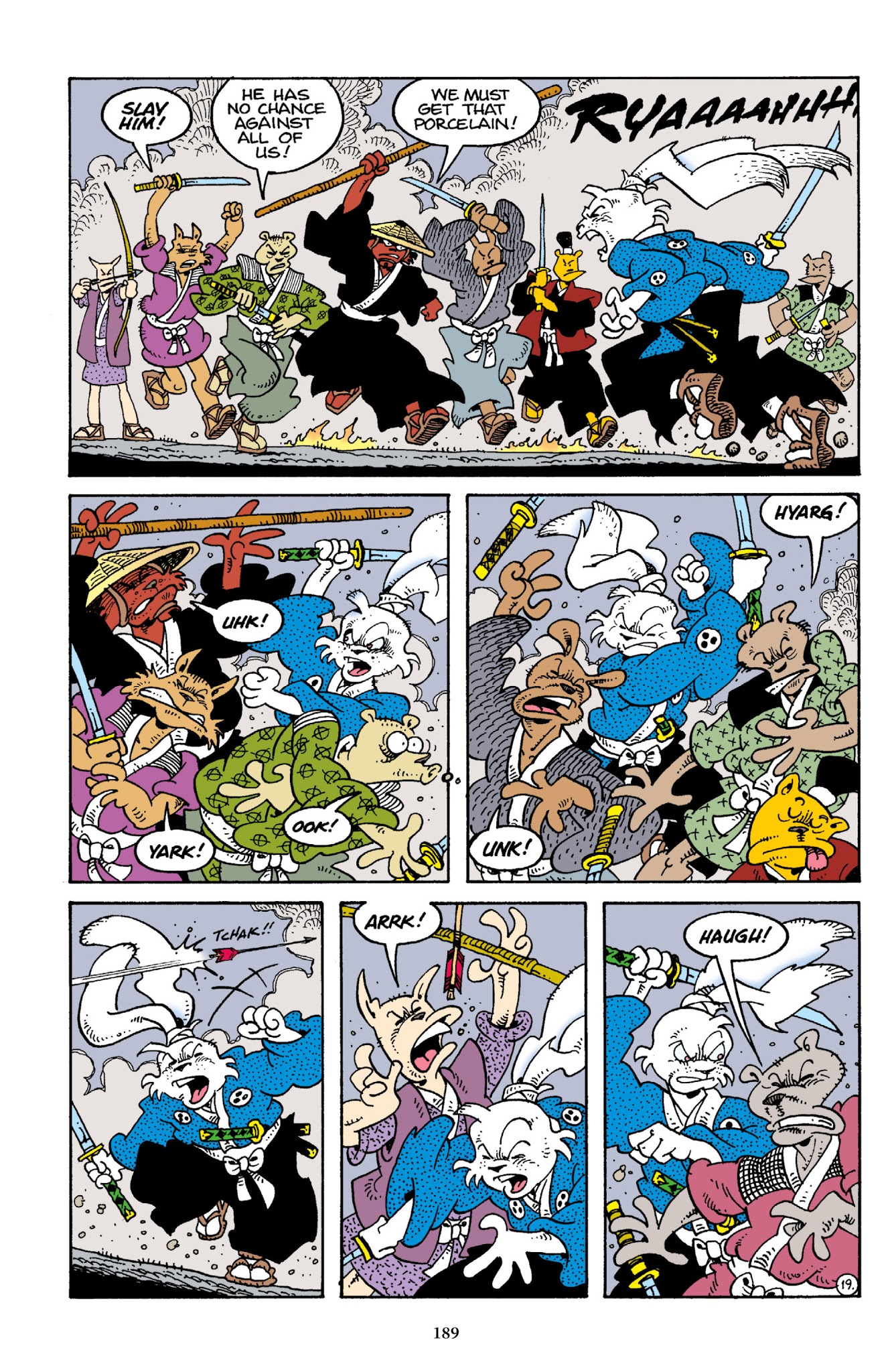 Read online The Usagi Yojimbo Saga comic -  Issue # TPB 2 - 189