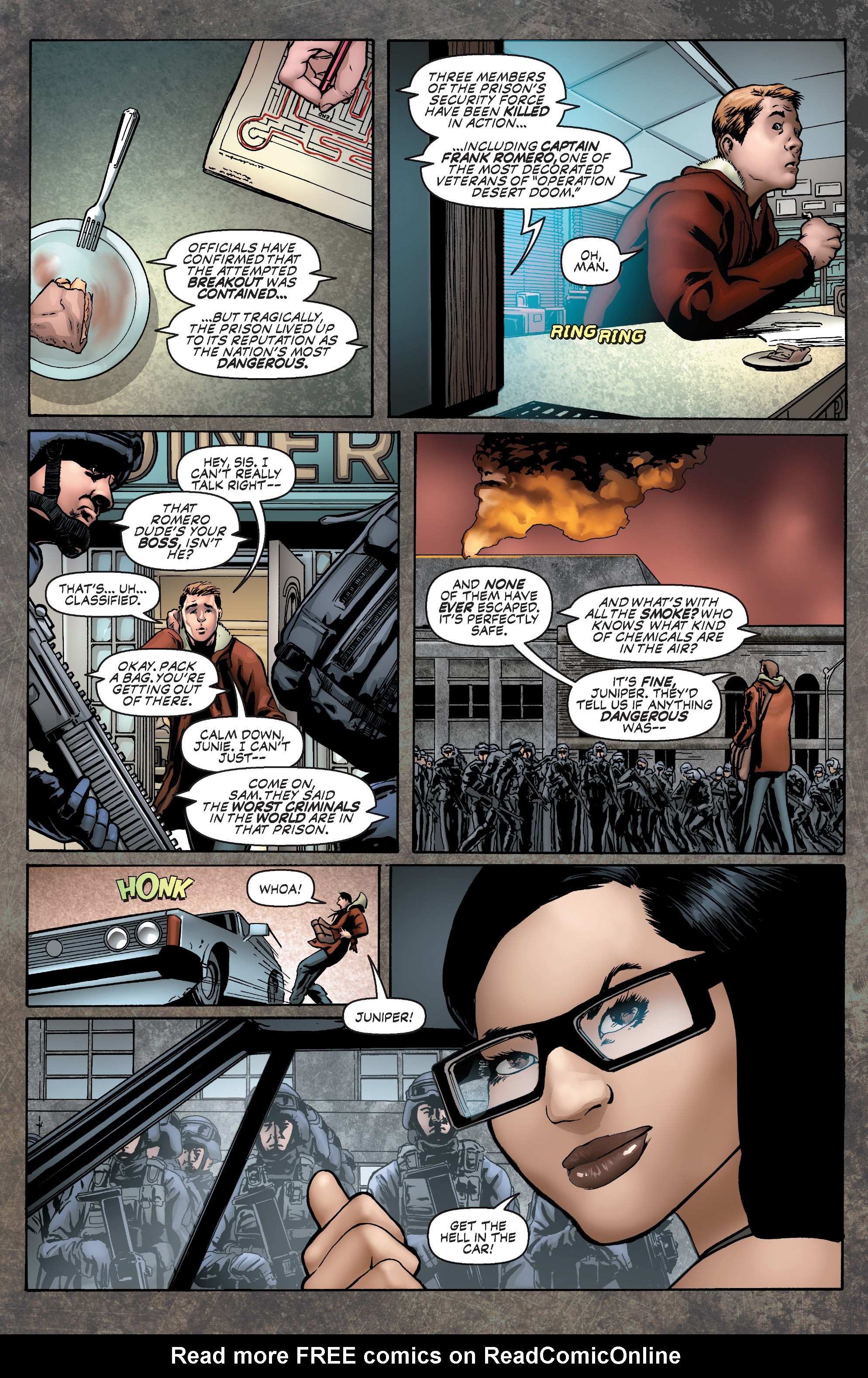 Read online Dead Man's Run comic -  Issue #1 - 5