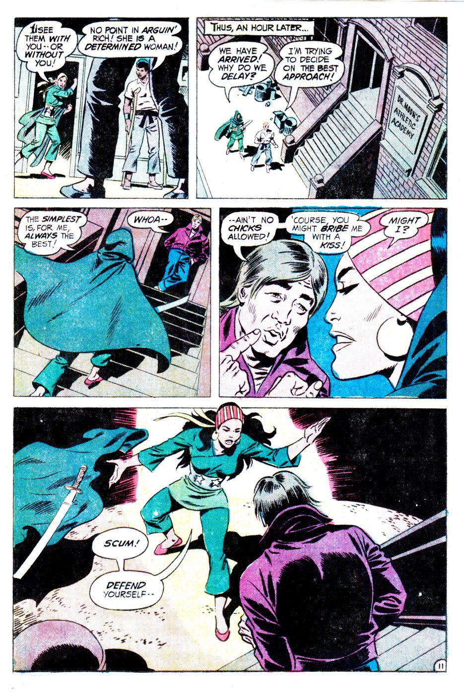 Read online Richard Dragon, Kung-Fu Fighter comic -  Issue #7 - 12