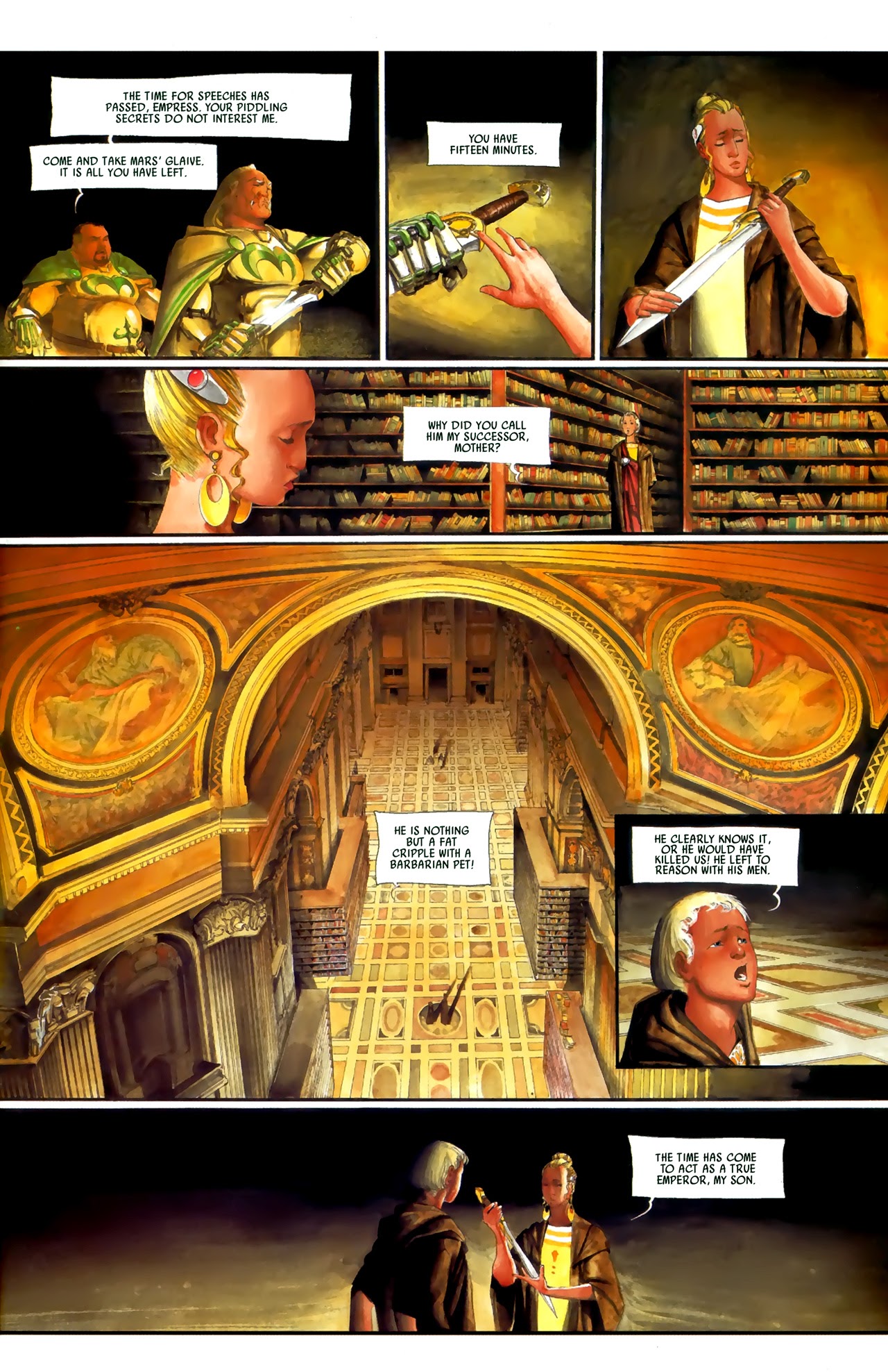Read online Scourge Of The Gods: The Fall comic -  Issue #2 - 41