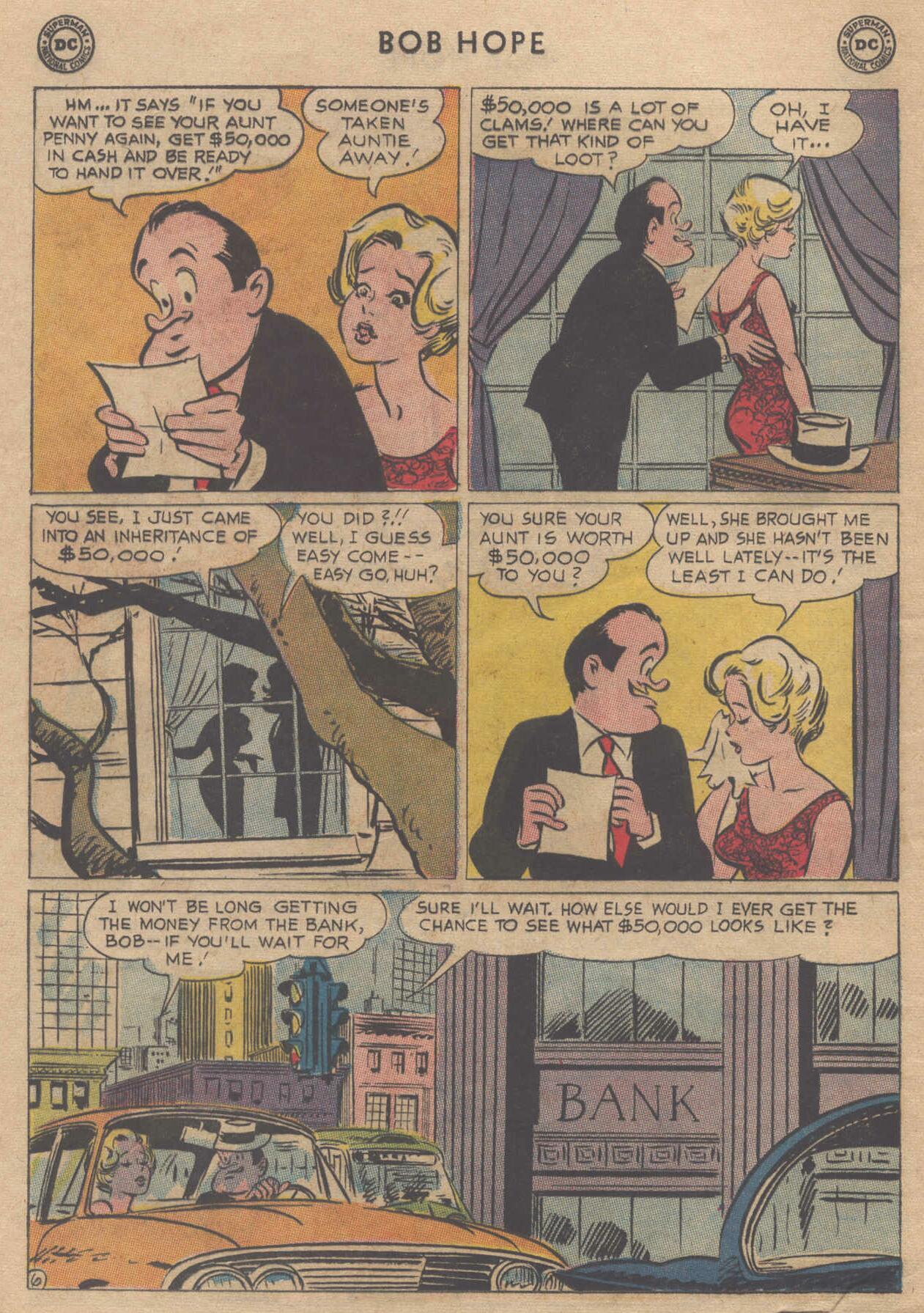 Read online The Adventures of Bob Hope comic -  Issue #79 - 7