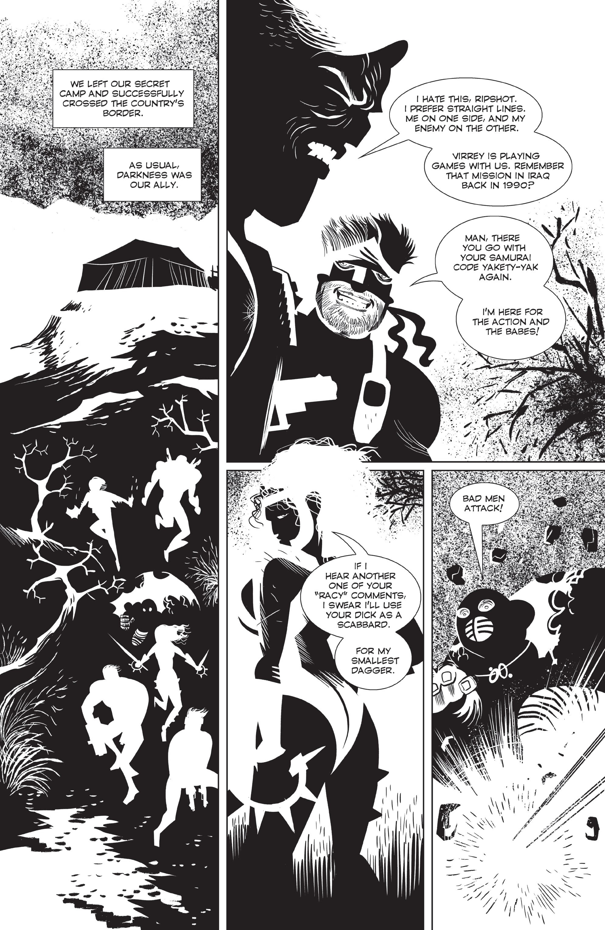 Read online Until My Knuckles Bleed: One Deadly Shot comic -  Issue # Full - 6
