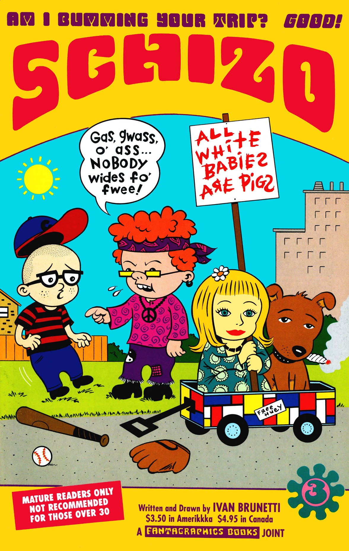 Read online Schizo comic -  Issue #3 - 1