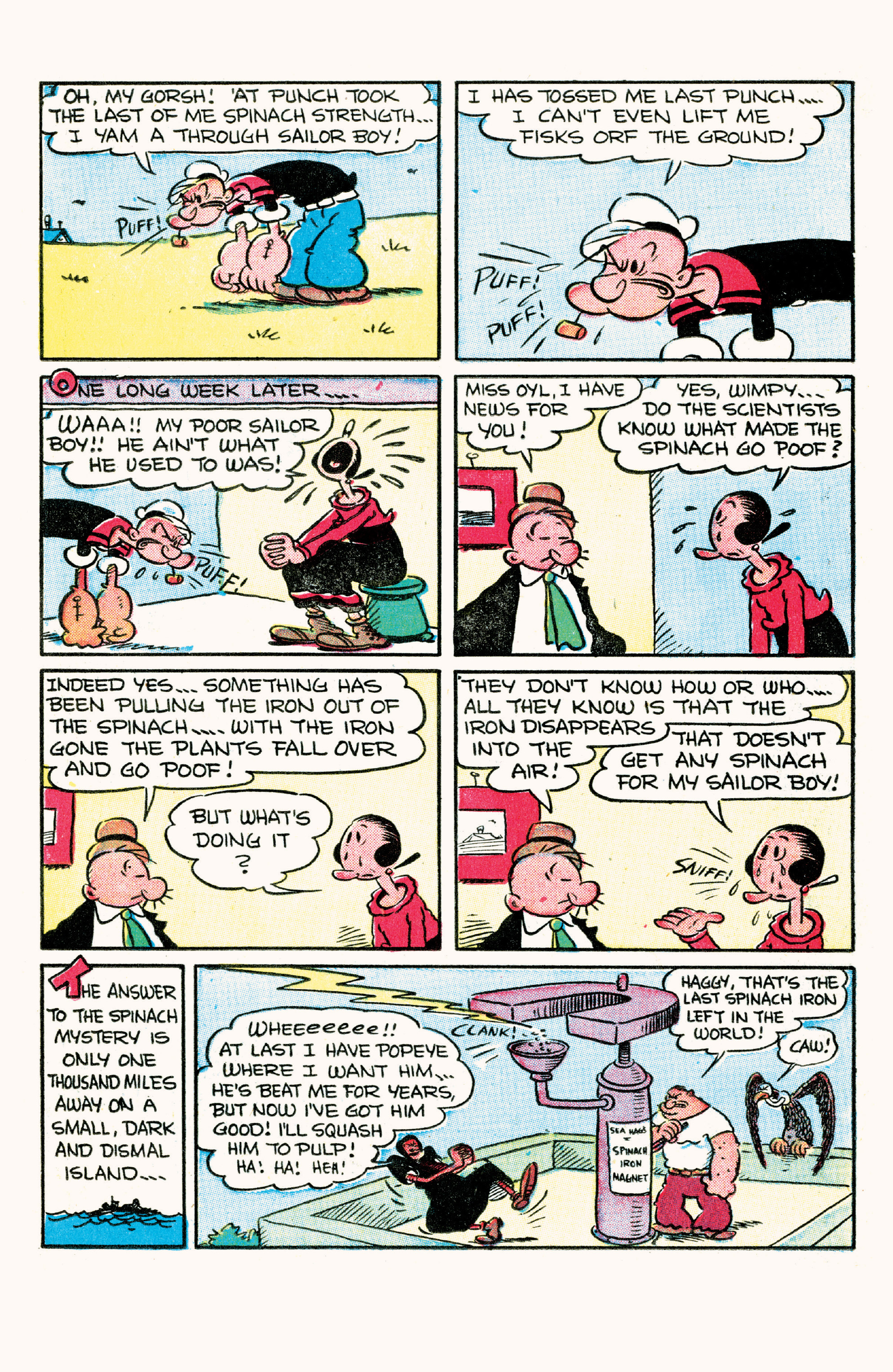 Read online Classic Popeye comic -  Issue #28 - 18