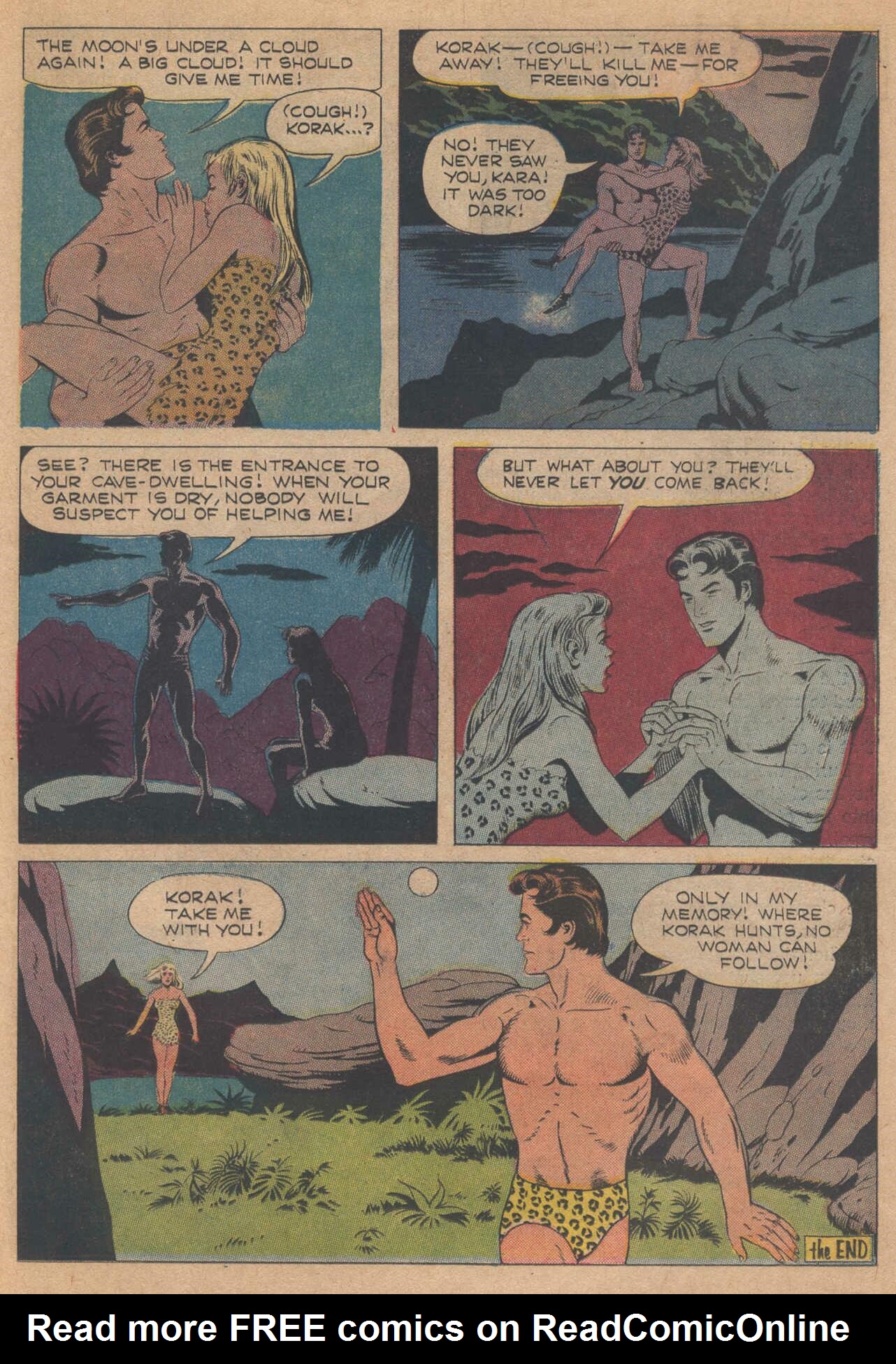 Read online Korak, Son of Tarzan (1964) comic -  Issue #20 - 23