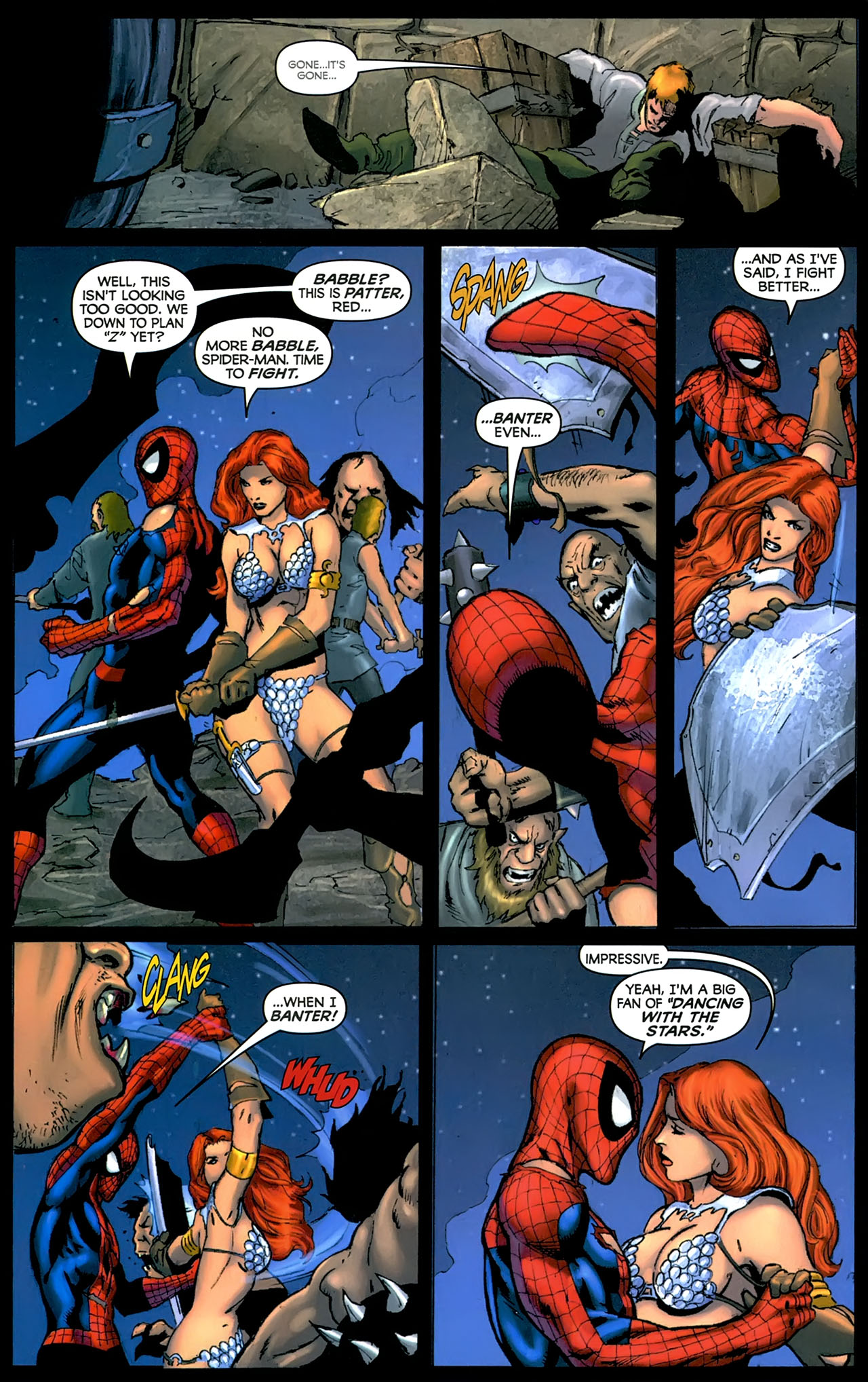 Read online Spider-Man/Red Sonja comic -  Issue #3 - 12