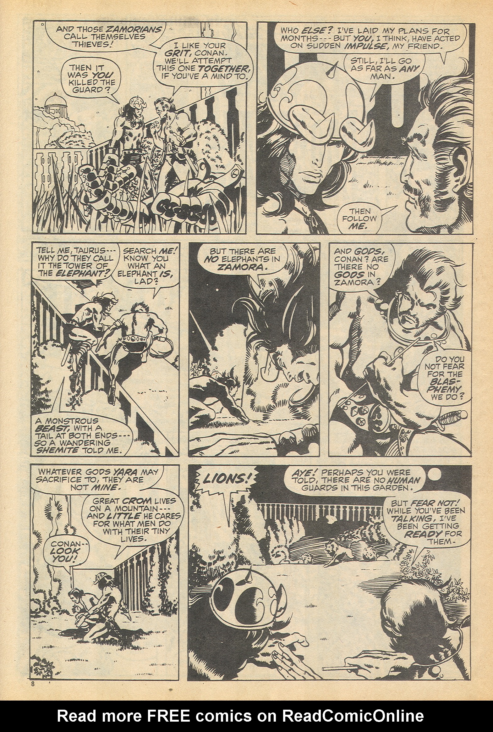 Read online The Savage Sword of Conan (1975) comic -  Issue #4 - 8