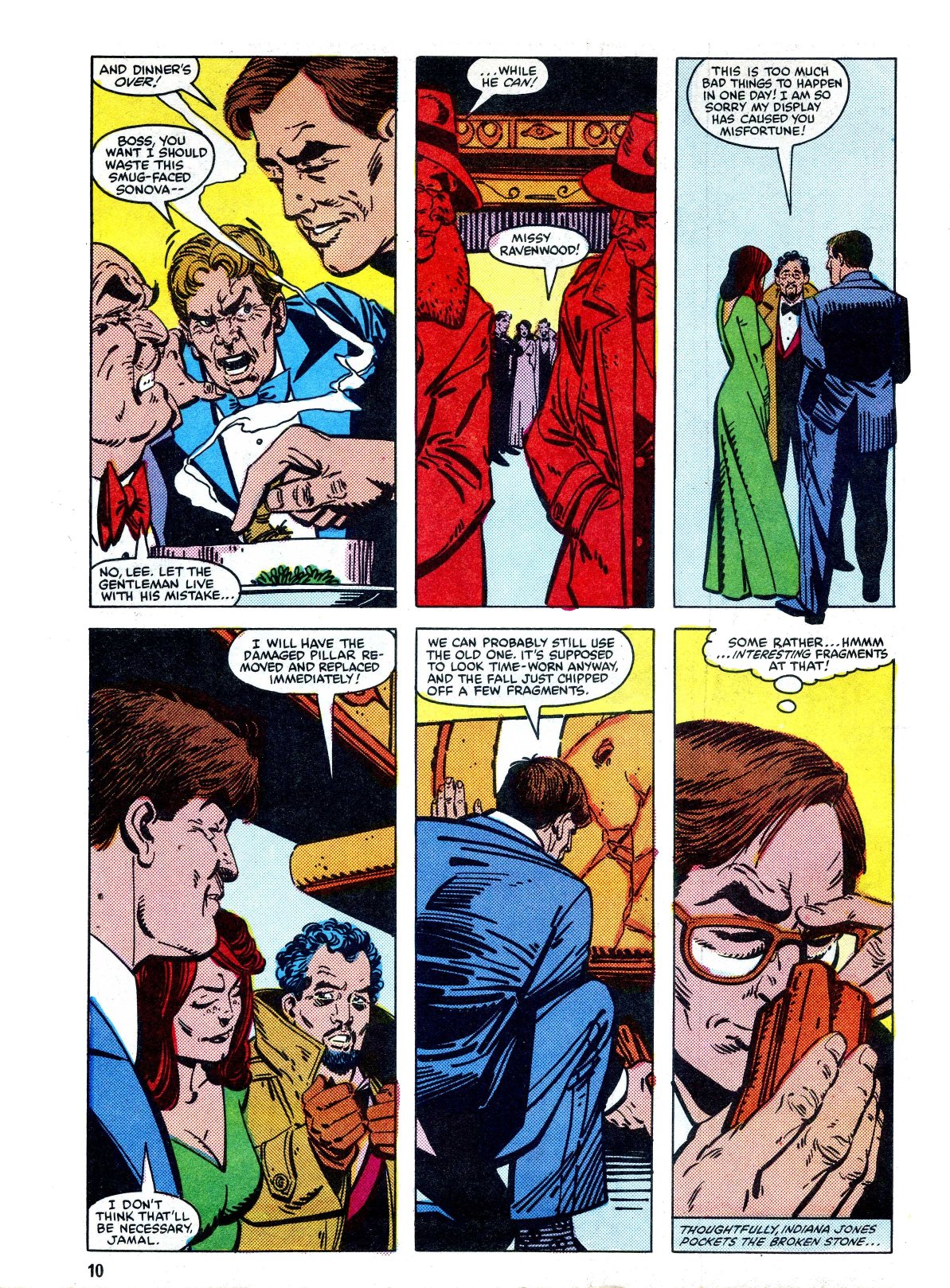 Read online Indiana Jones comic -  Issue #6 - 10