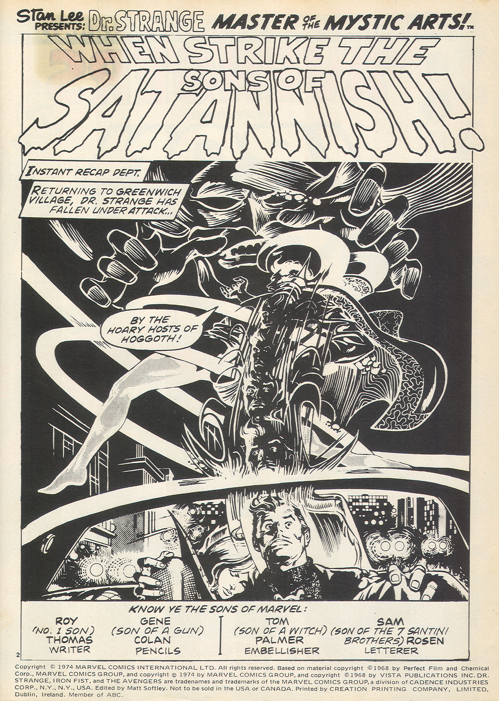 Read online The Avengers (1973) comic -  Issue #70 - 2