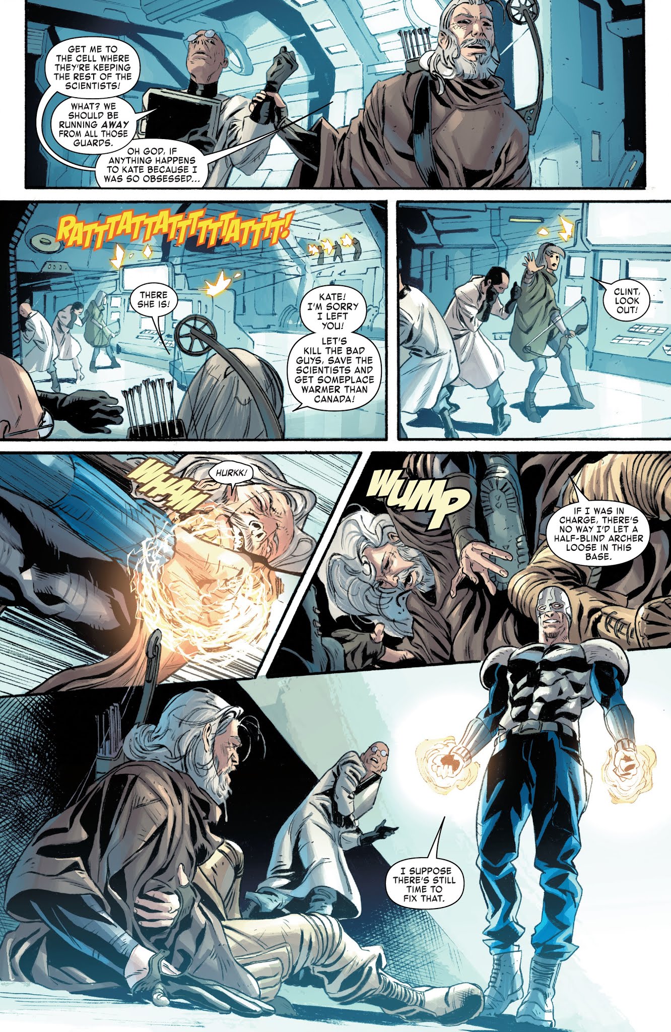 Read online Old Man Hawkeye comic -  Issue #11 - 21
