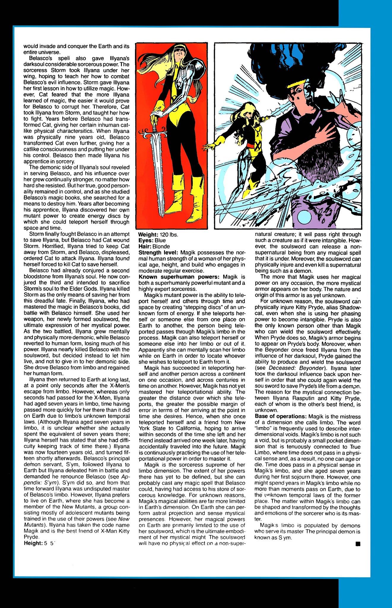 Read online Magik (Illyana and Storm Limited Series) comic -  Issue # _TPB - 104