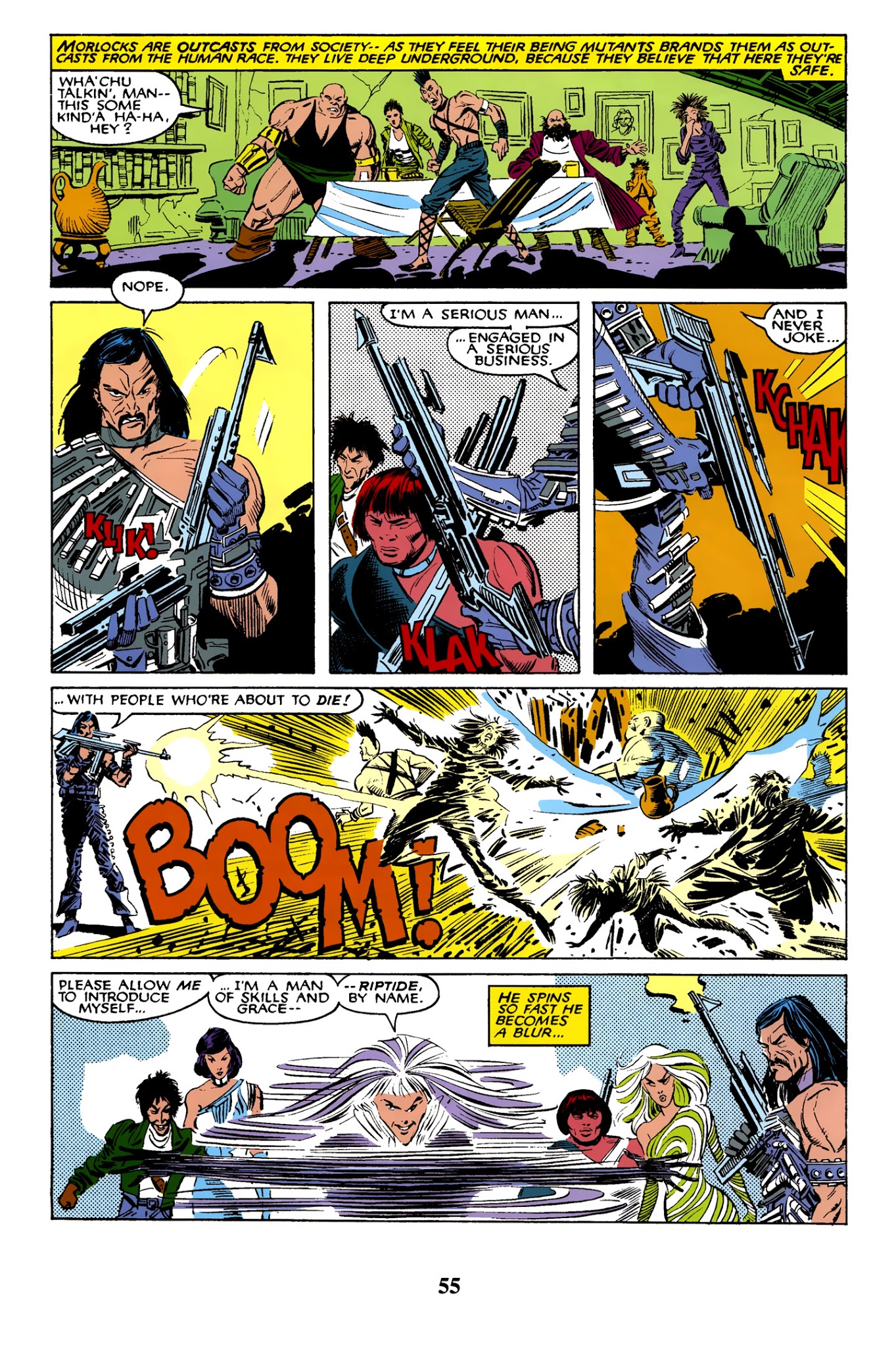 Read online X-Men: Mutant Massacre comic -  Issue # TPB - 55