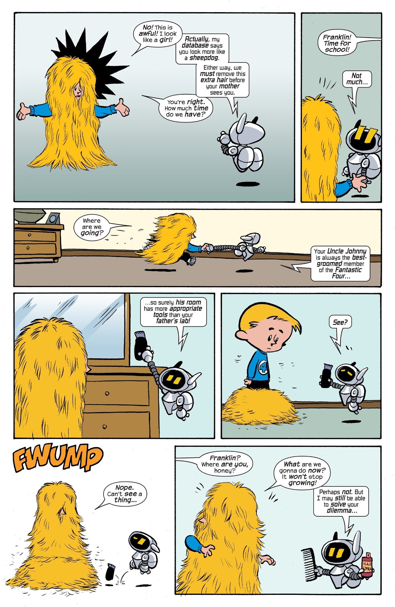Read online Franklin Richards: A Fantastic Year comic -  Issue # TPB - 80