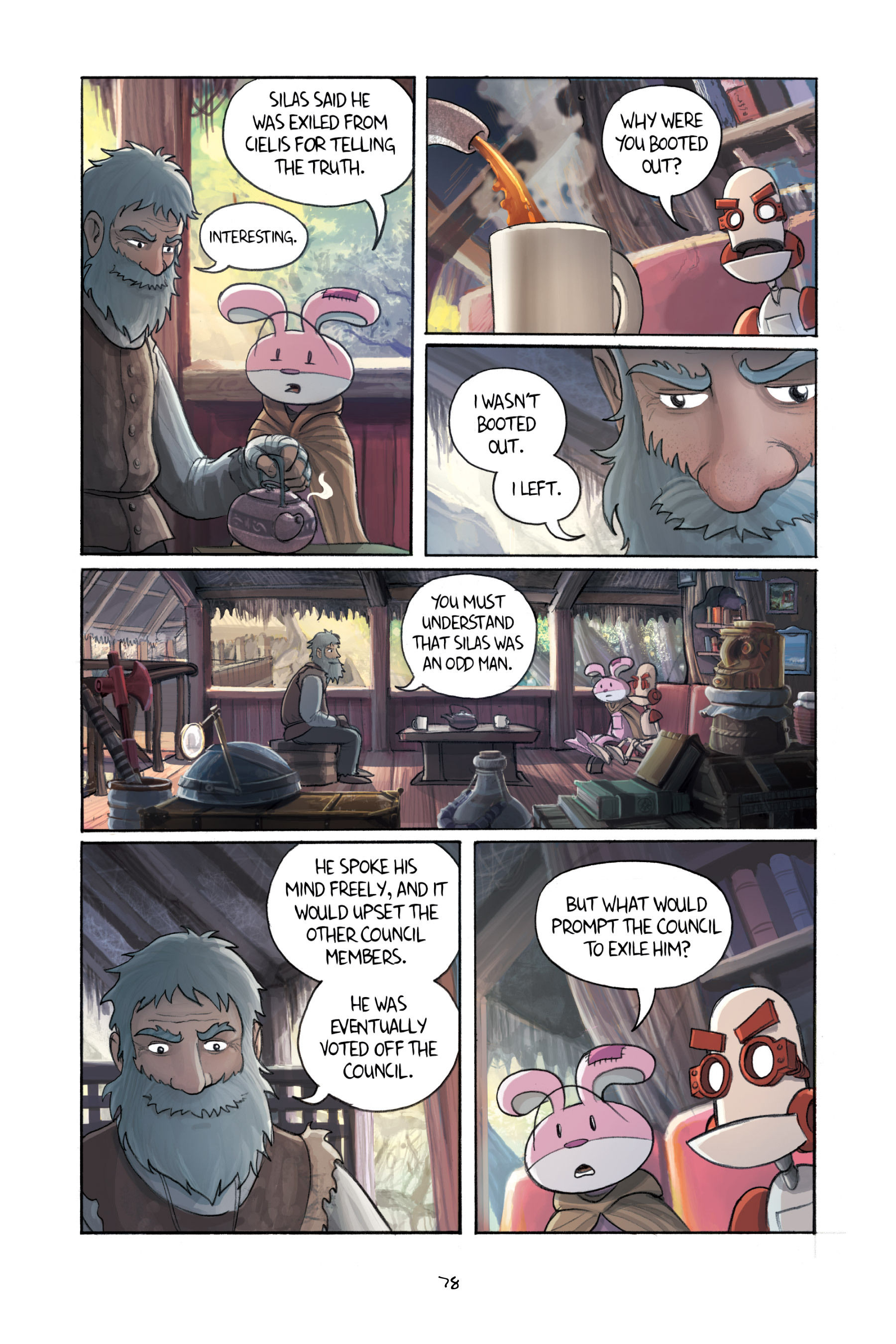 Read online Amulet comic -  Issue #4 - 78