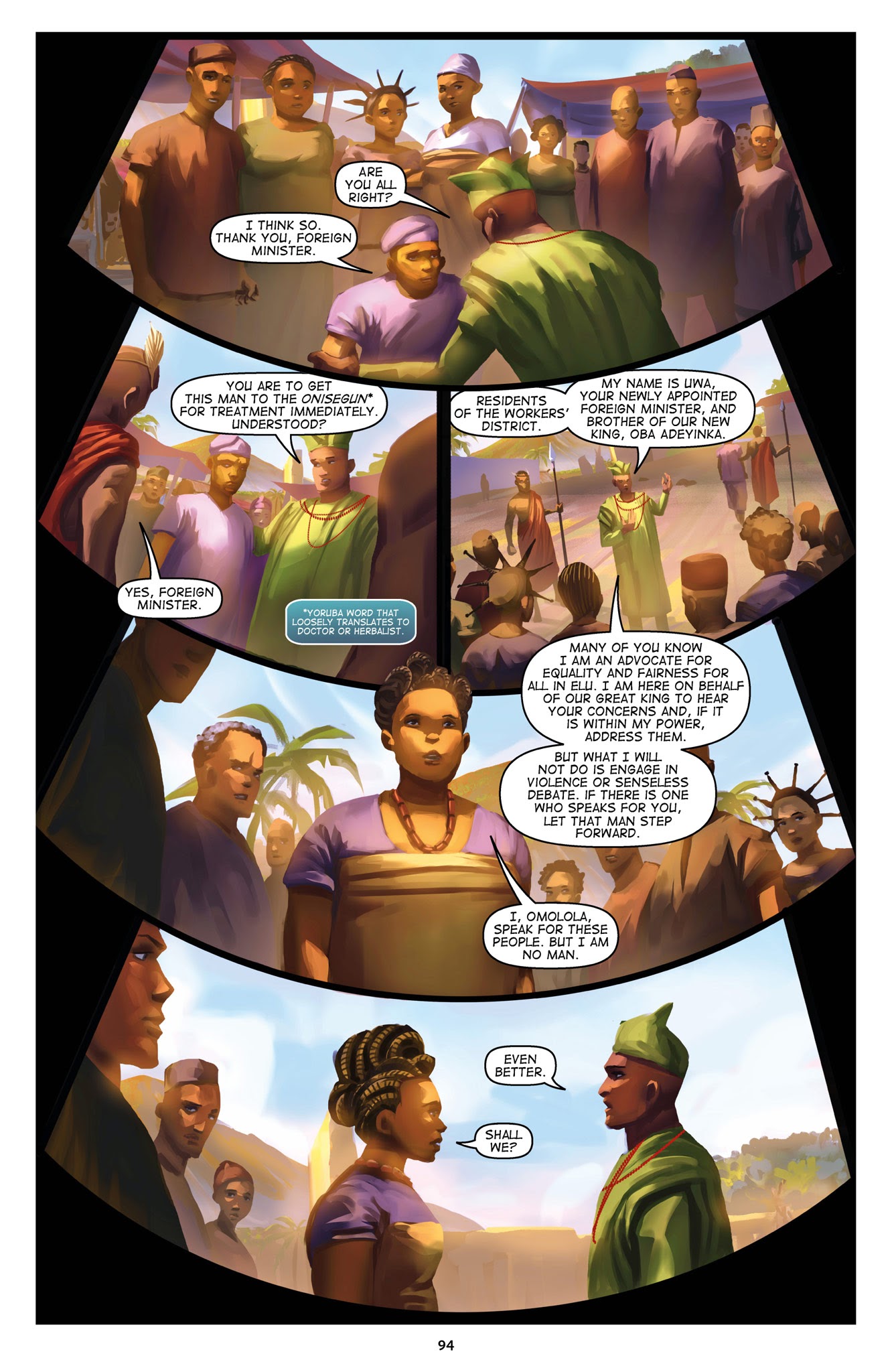 Read online Iyanu: Child of Wonder comic -  Issue # TPB 1 - 91