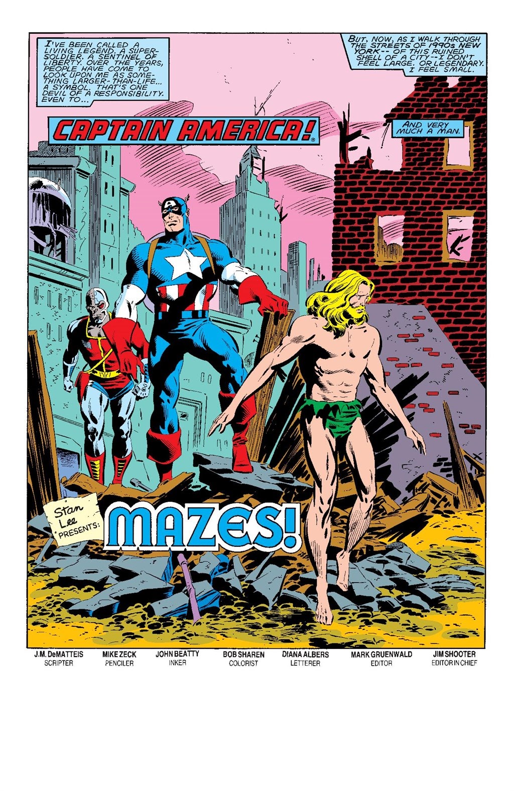 Read online Captain America Epic Collection comic -  Issue # TPB Sturm Und Drang (Part 1) - 89