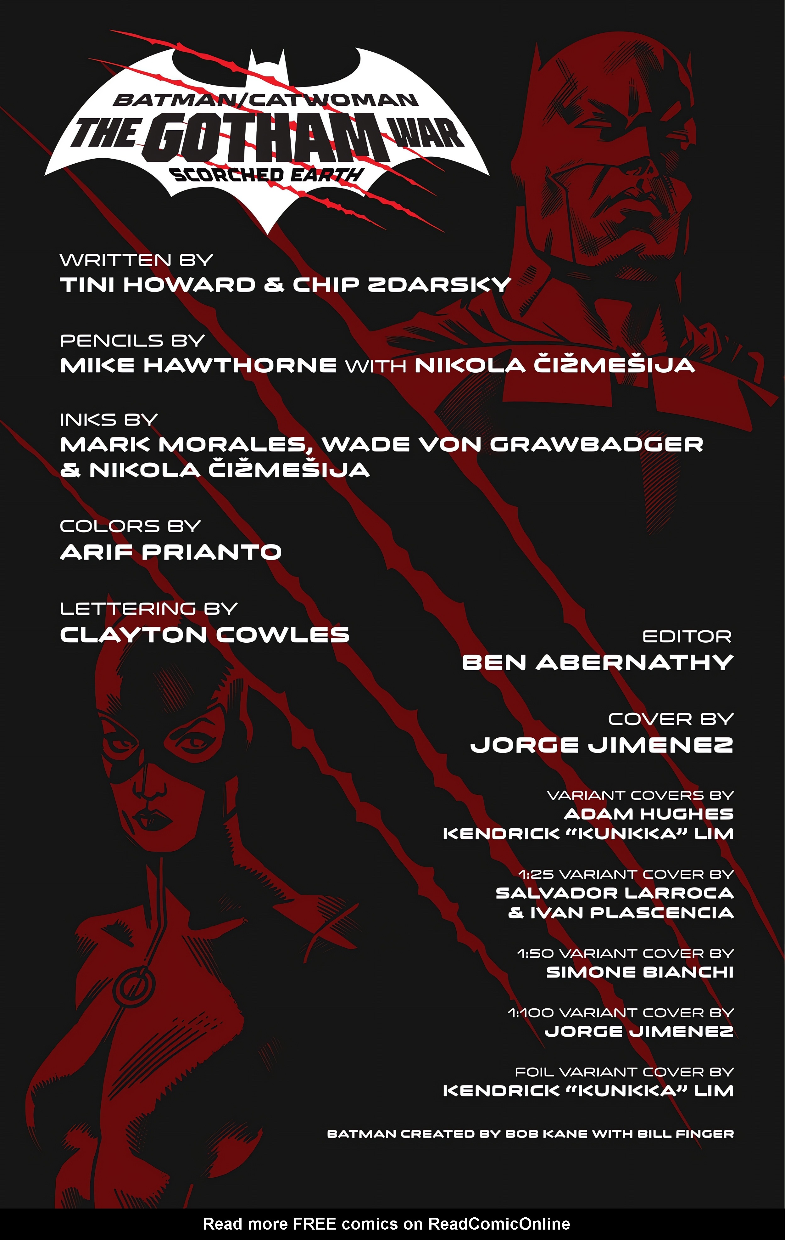 Read online Batman/Catwoman: The Gotham War: Scorched Earth comic -  Issue # Full - 6