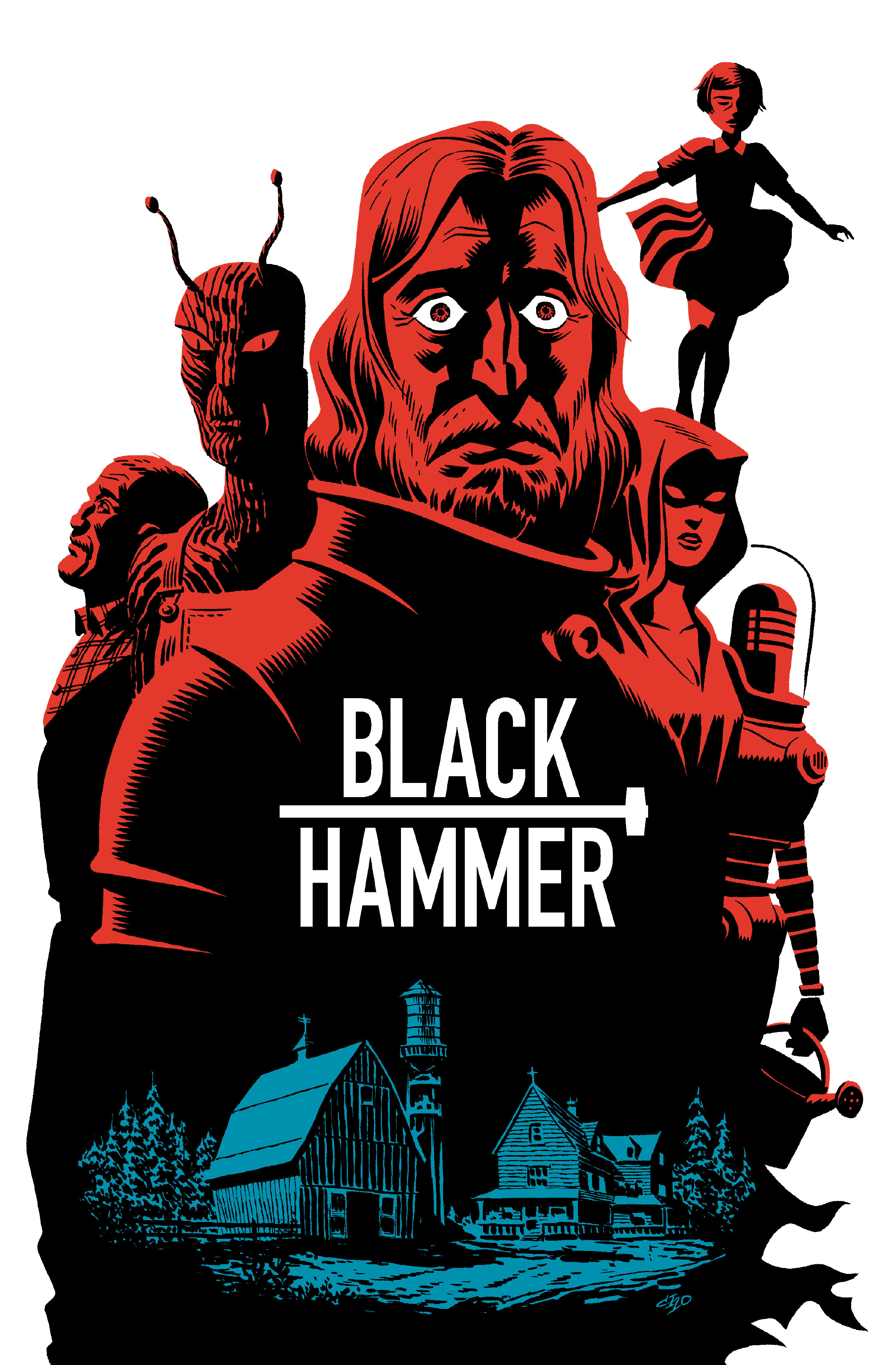 Read online Black Hammer Library Edition comic -  Issue # TPB 2 (Part 1) - 56