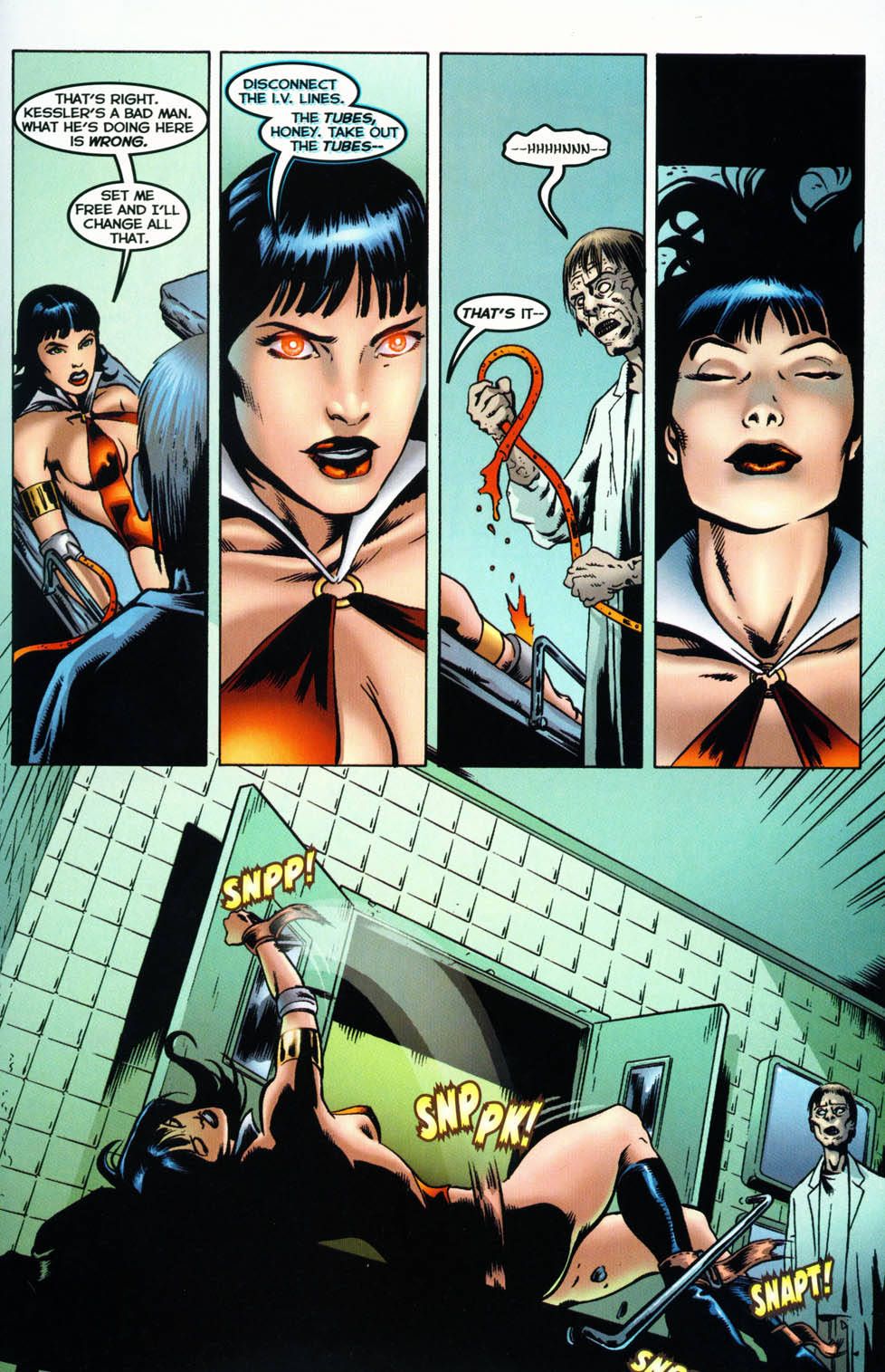 Read online Vampirella (2001) comic -  Issue #20 - 22