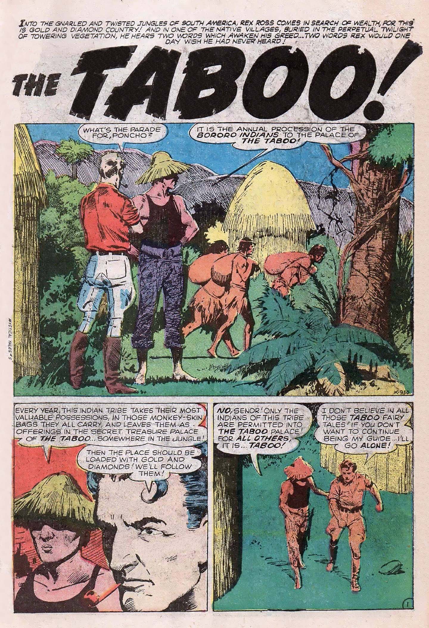 Read online Mystical Tales comic -  Issue #5 - 3