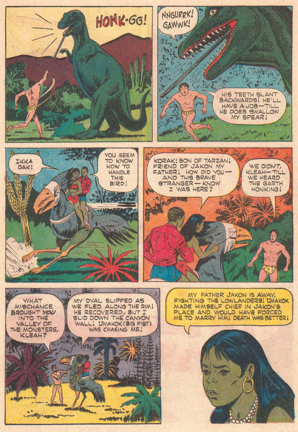 Read online Korak, Son of Tarzan (1964) comic -  Issue #17 - 21