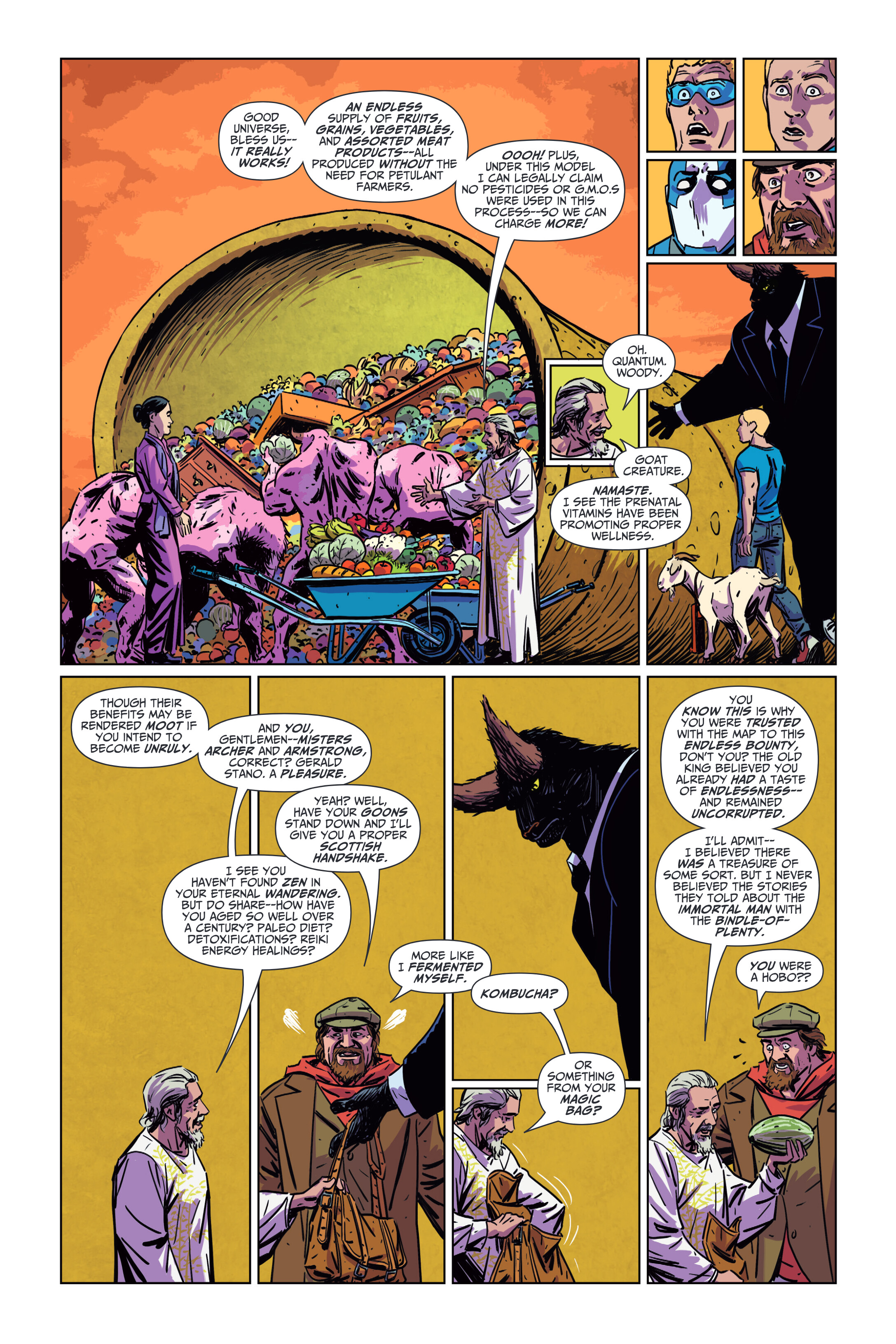 Read online Quantum and Woody (2013) comic -  Issue # _Deluxe Edition 2 (Part 1) - 88