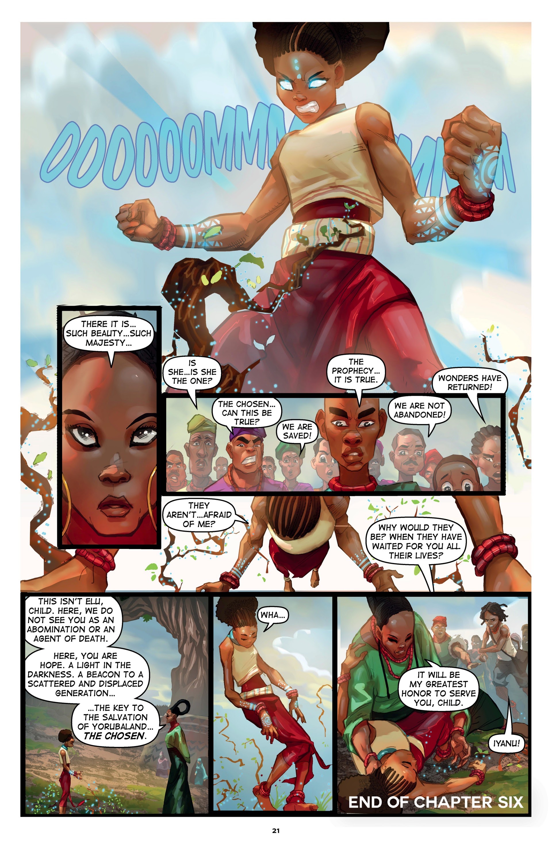 Read online Iyanu: Child of Wonder comic -  Issue # TPB 2 - 22