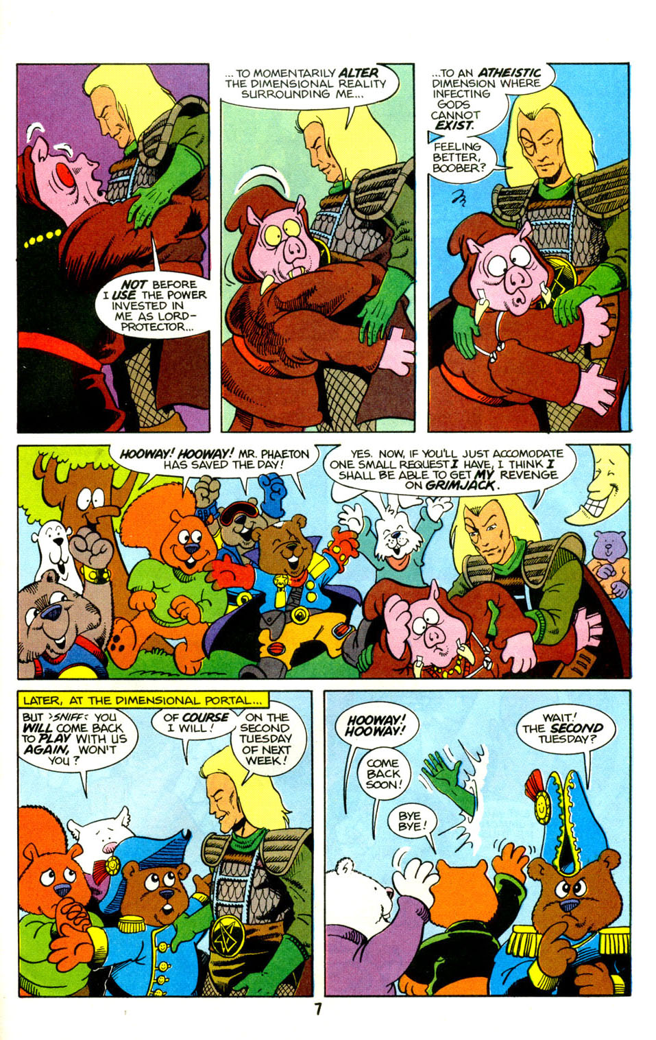 Read online Grimjack comic -  Issue #30 - 31