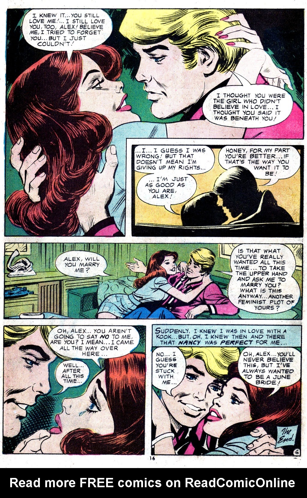 Read online Young Love (1963) comic -  Issue #112 - 16