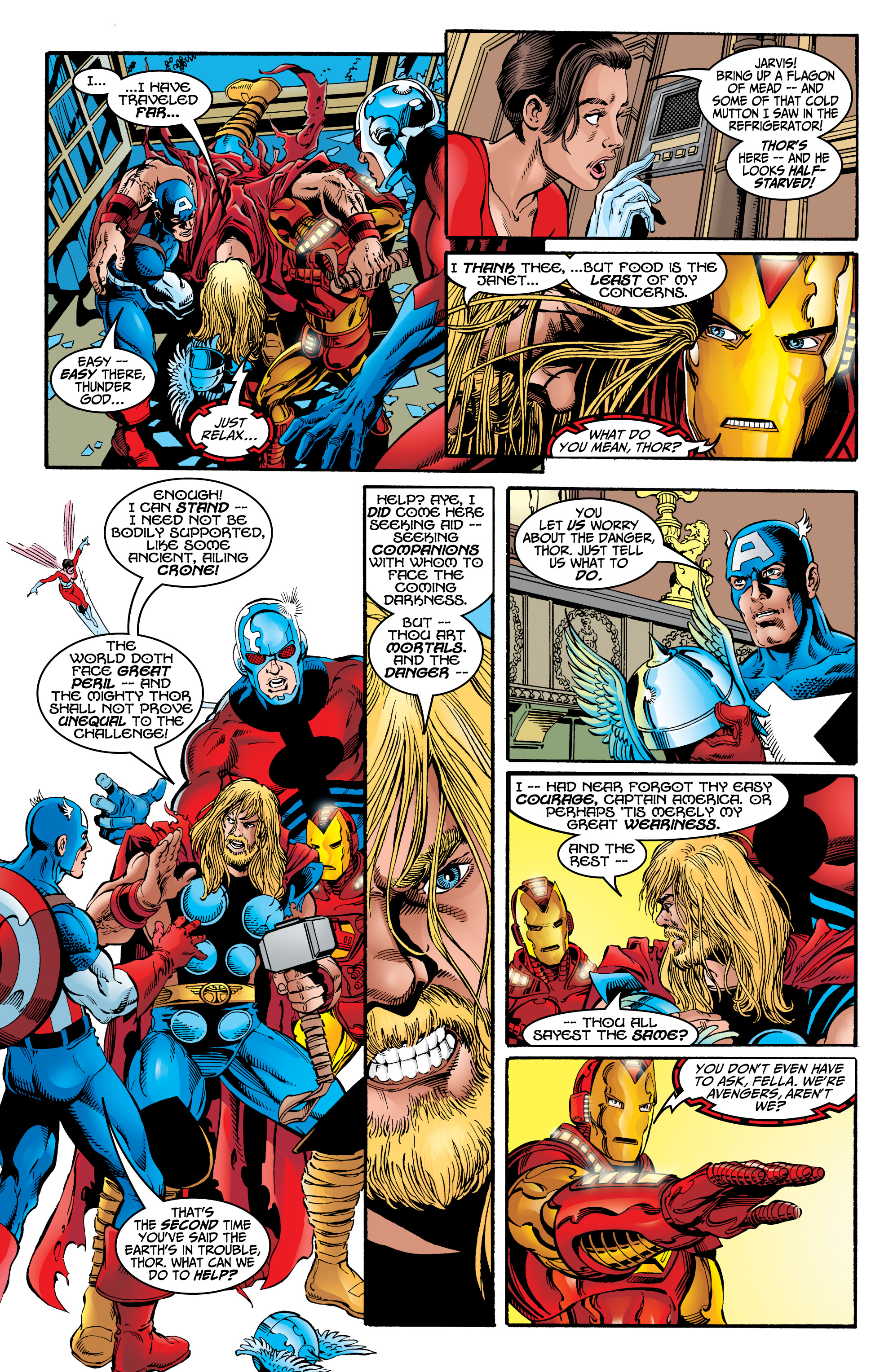 Read online Avengers By Kurt Busiek & George Perez Omnibus comic -  Issue # TPB (Part 1) - 20
