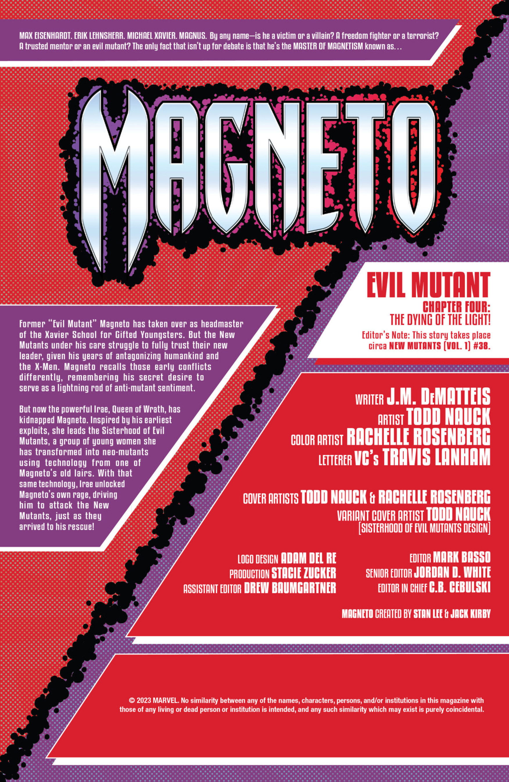 Read online Magneto (2023) comic -  Issue #4 - 2