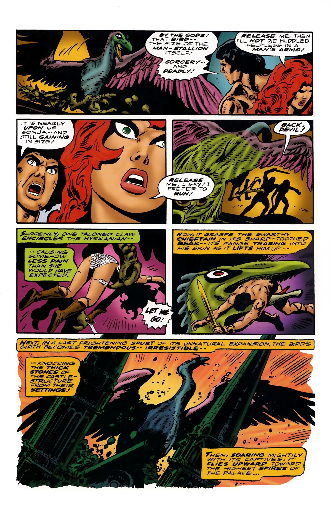 Read online The Adventures of Red Sonja comic -  Issue # TPB 3 - 56
