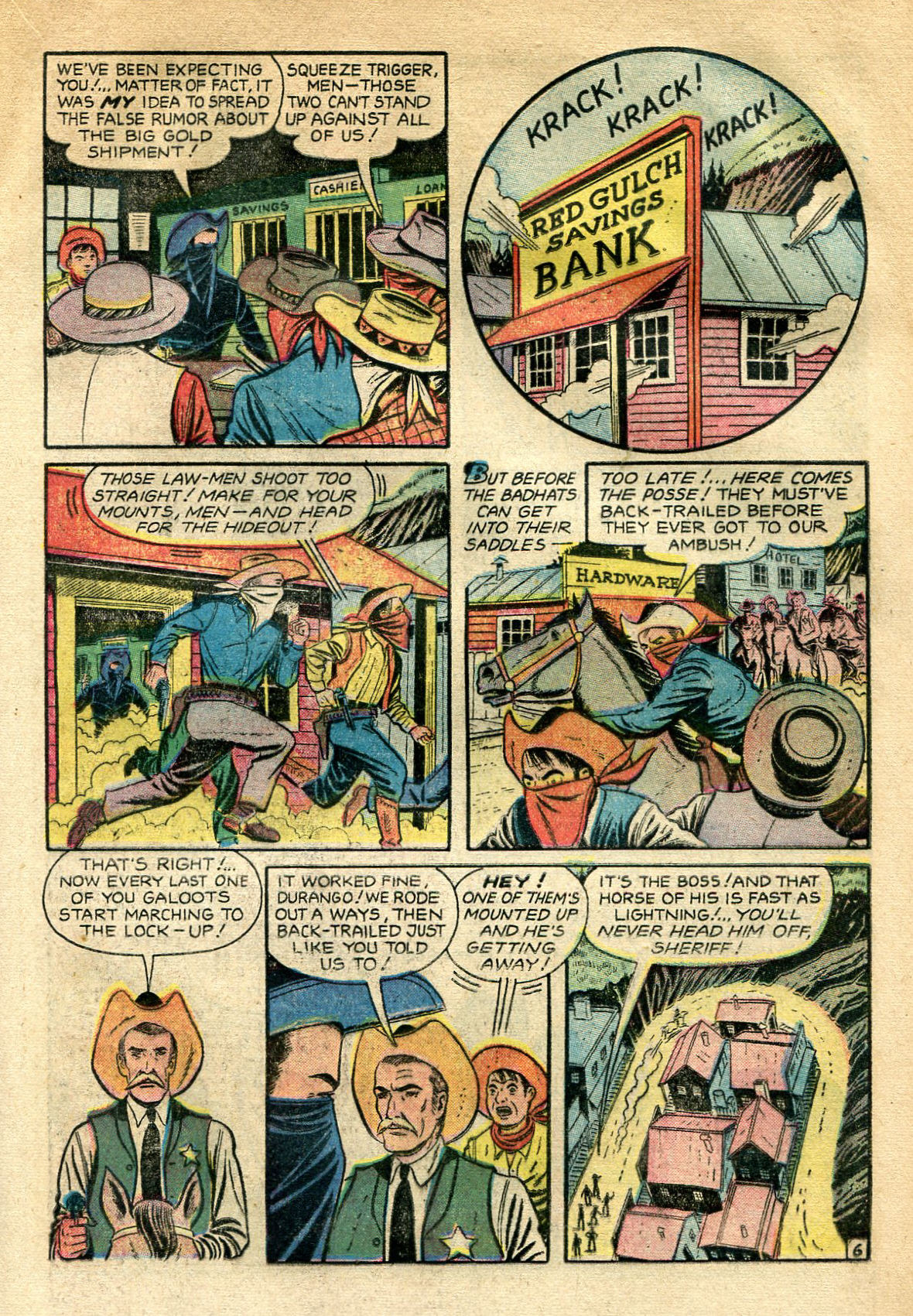 Read online Charles Starrett as The Durango Kid comic -  Issue #40 - 17