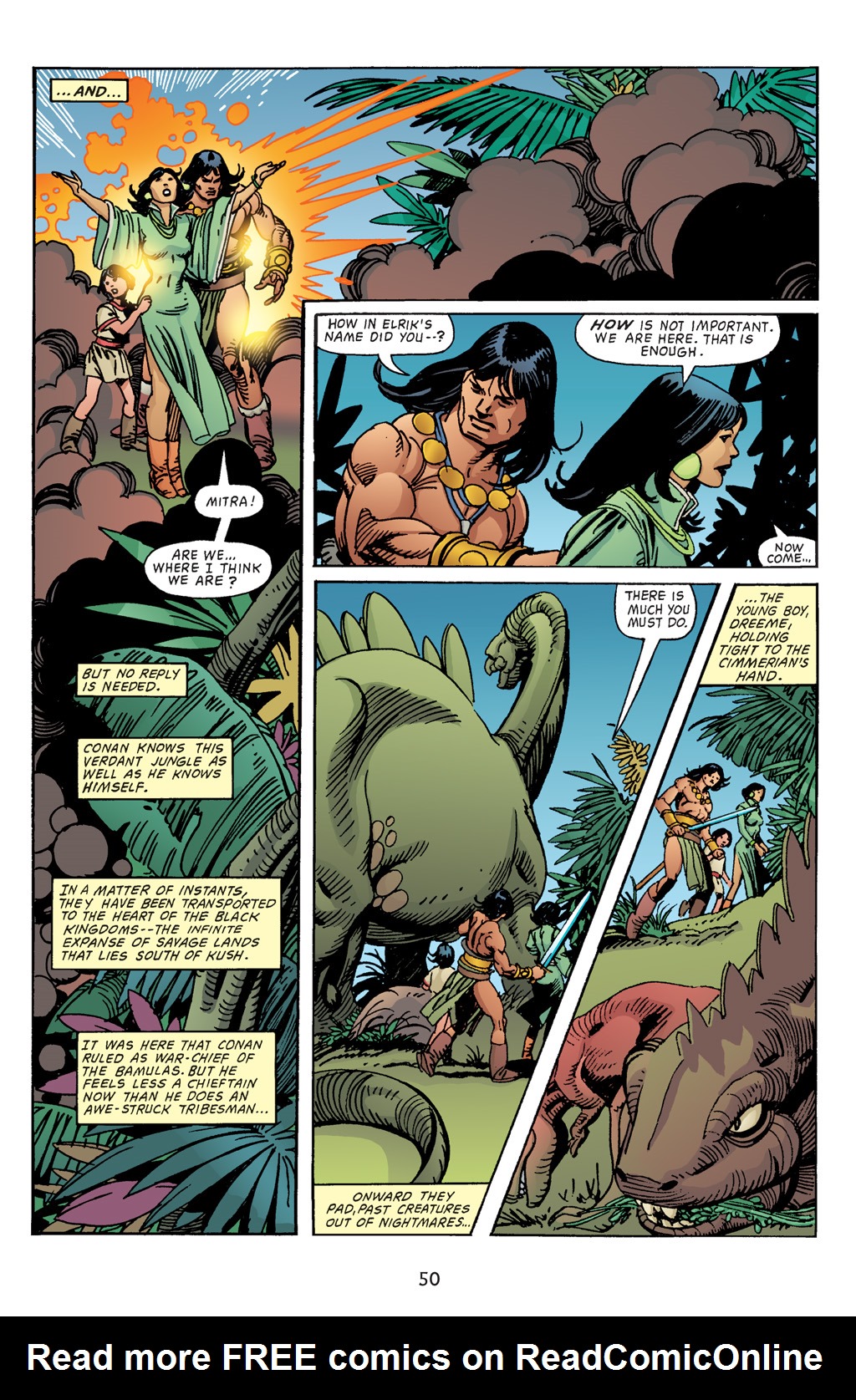 Read online The Chronicles of Conan comic -  Issue # TPB 17 (Part 1) - 50