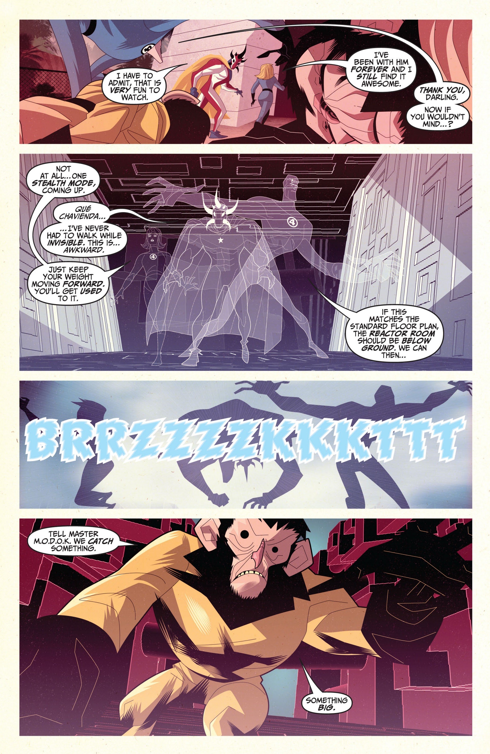 Read online Fantastic Four in...Ataque del M.O.D.O.K.! comic -  Issue # Full - 26