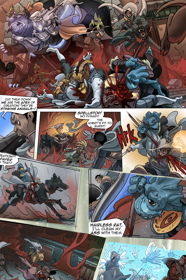 Read online Unsounded comic -  Issue #17 - 131